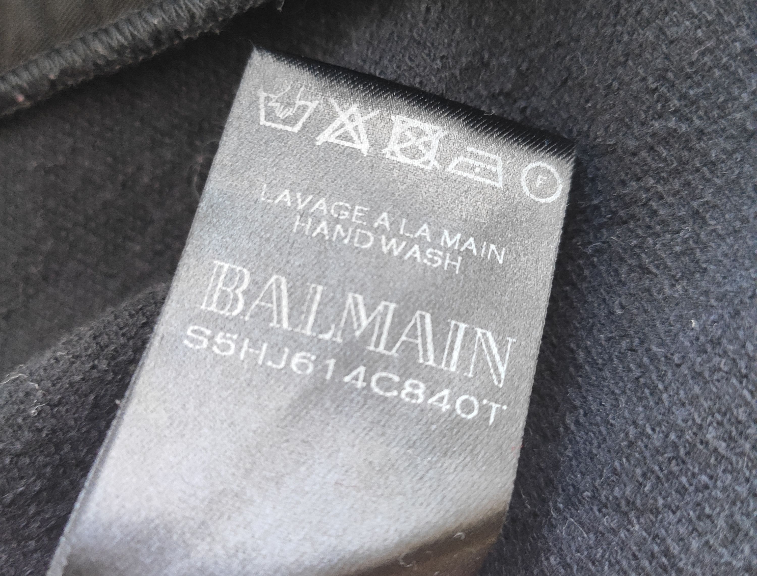 Balmain Decarnin Biker sweatshirt SS14.Like Gucci or Saint Laurent Size US M / EU 48-50 / 2 - 7 Thumbnail