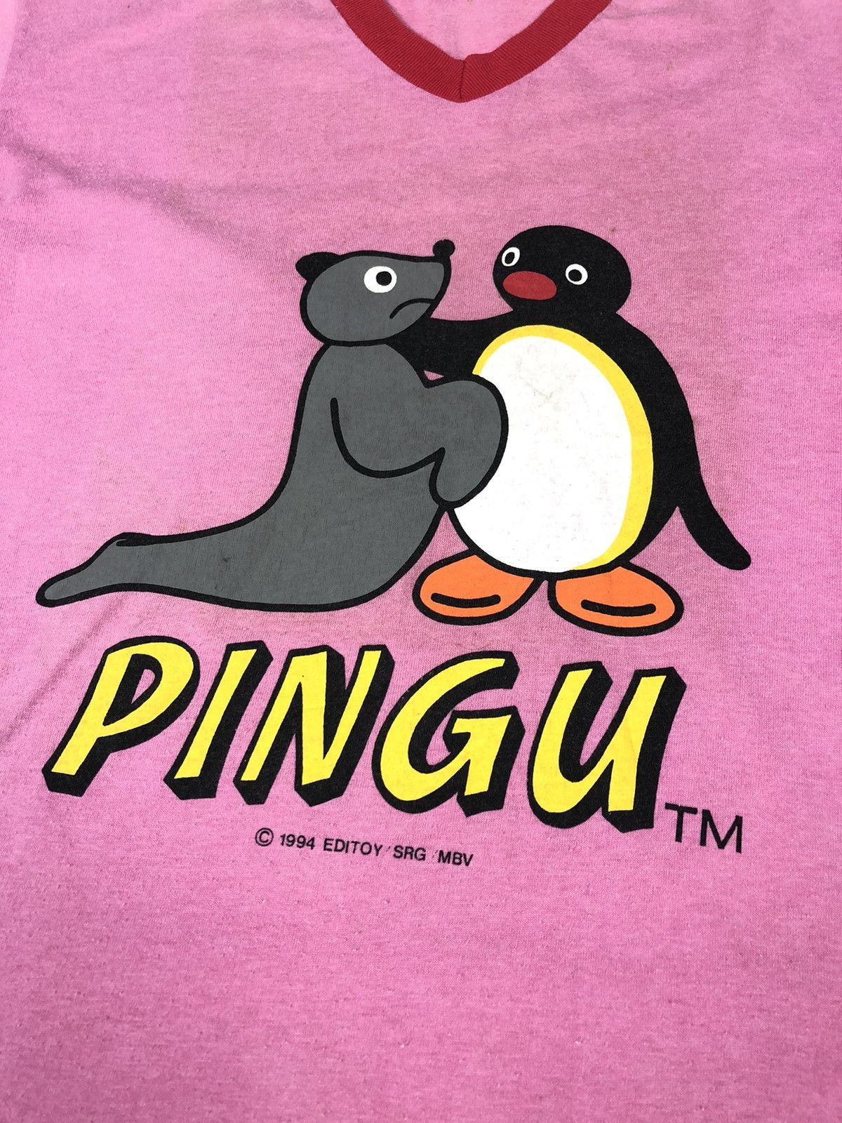 Cartoon Network Vintage Pingu 1994 Cartoon T-Shirt Size US L / EU 52-54 / 3 - 3 Thumbnail