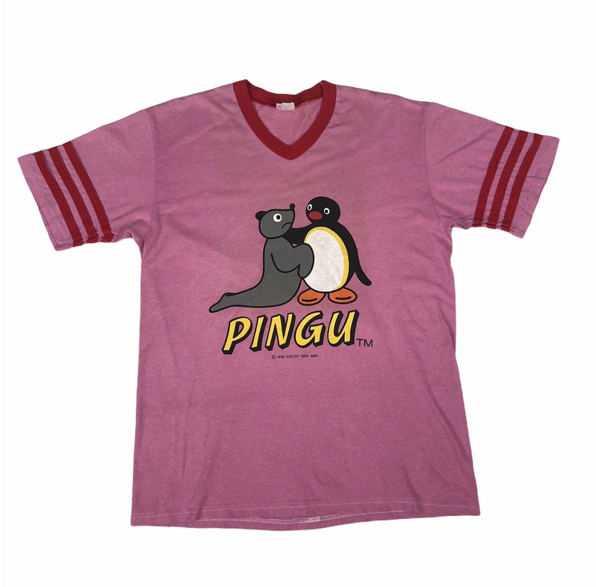 Vintage Pingu 1994 Cartoon T-Shirt
