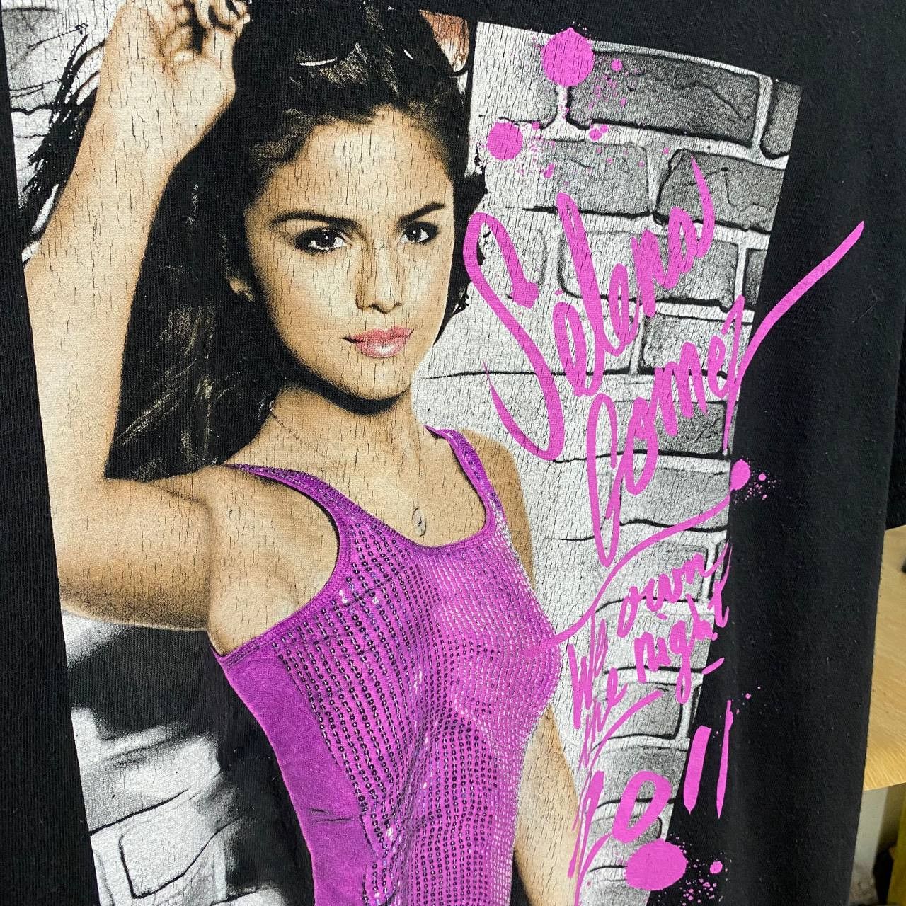Band Tees × Vintage salena gomez tour 2011 tee Size US L / EU 52-54 / 3 - 2 Thumbnail