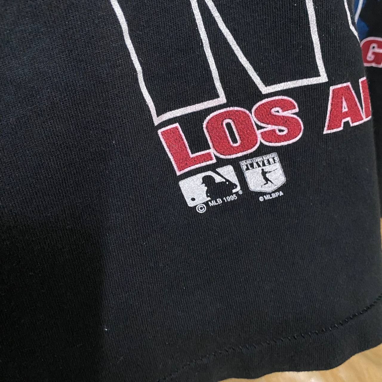 MLB Vintage Salem Sportswear Hideo Nomo Los Angeles Dodgers tee Size US XL / EU 56 / 4 - 3 Thumbnail