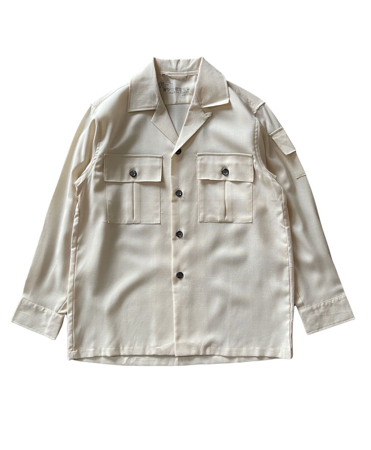 Japanese Brand Vintage 90s Fishman Workshirt Japan Size US M / EU 48-50 / 2 - 1 Thumbnail