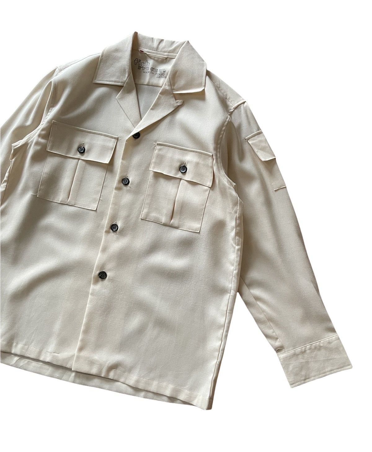 Japanese Brand Vintage 90s Fishman Workshirt Japan Size US M / EU 48-50 / 2 - 4 Thumbnail