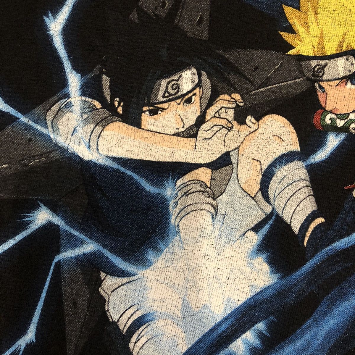 Anime Vintage 2002 Naruto & Sasuke T Shirt Anime Promo Graphic Tee Size US S / EU 44-46 / 1 - 3 Thumbnail