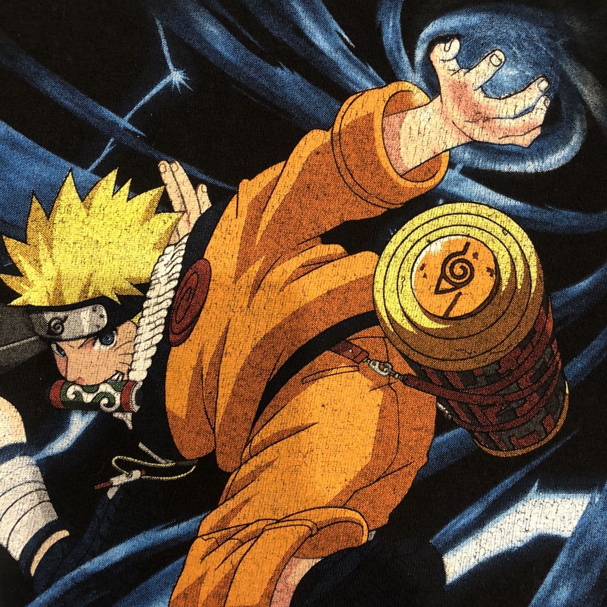 Anime Vintage 2002 Naruto & Sasuke T Shirt Anime Promo Graphic Tee Size US S / EU 44-46 / 1 - 4 Thumbnail