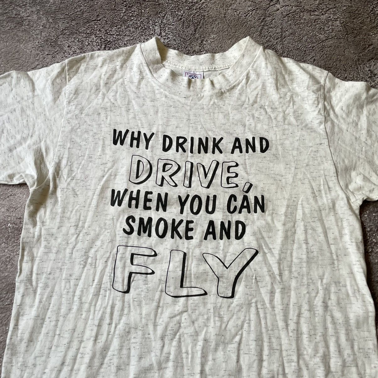 Vintage Vintage Y2K Sun Faded Graphic Tee Funny Humor Skate Boxy L Size US L / EU 52-54 / 3 - 5 Thumbnail