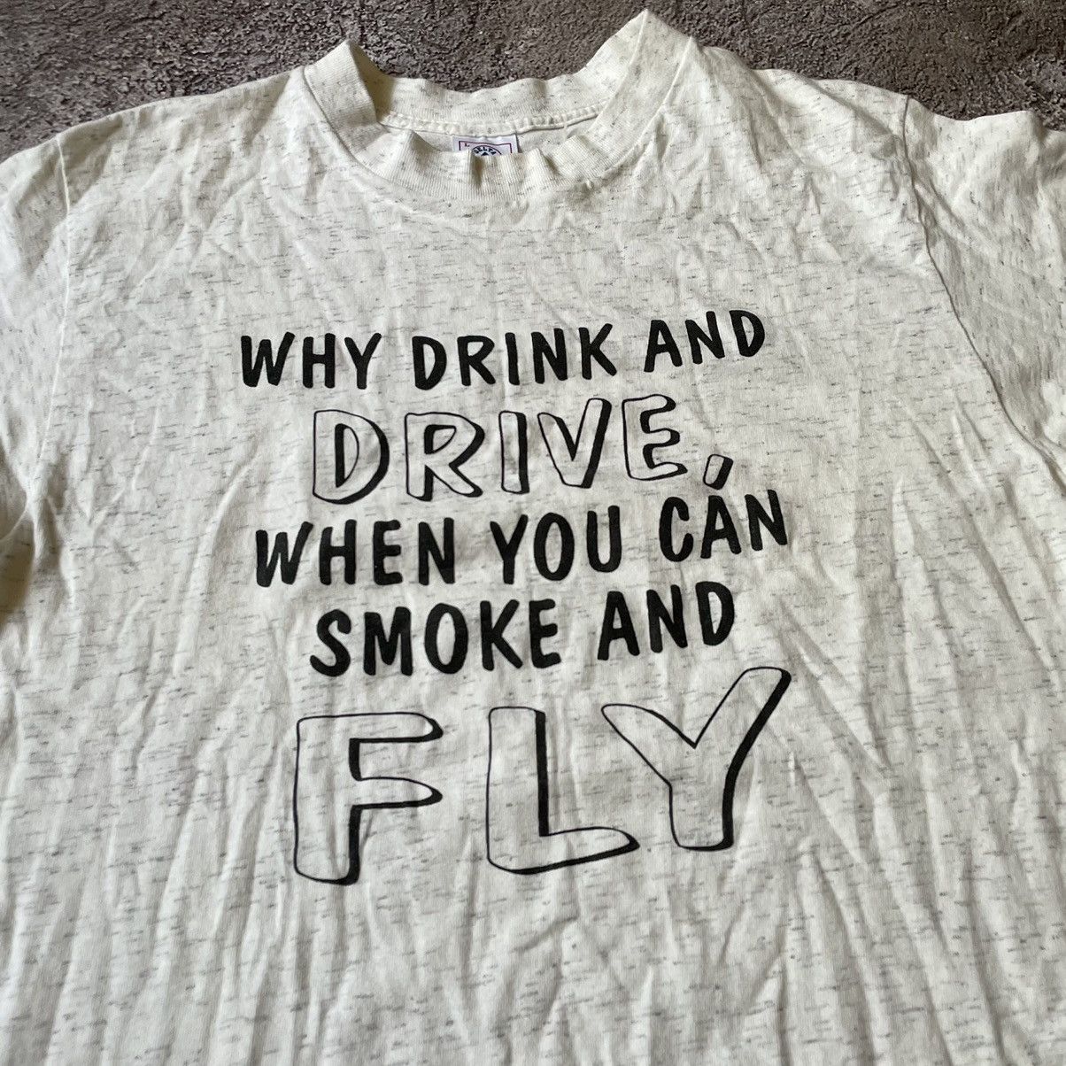 Vintage Vintage Y2K Sun Faded Graphic Tee Funny Humor Skate Boxy L Size US L / EU 52-54 / 3 - 6 Thumbnail