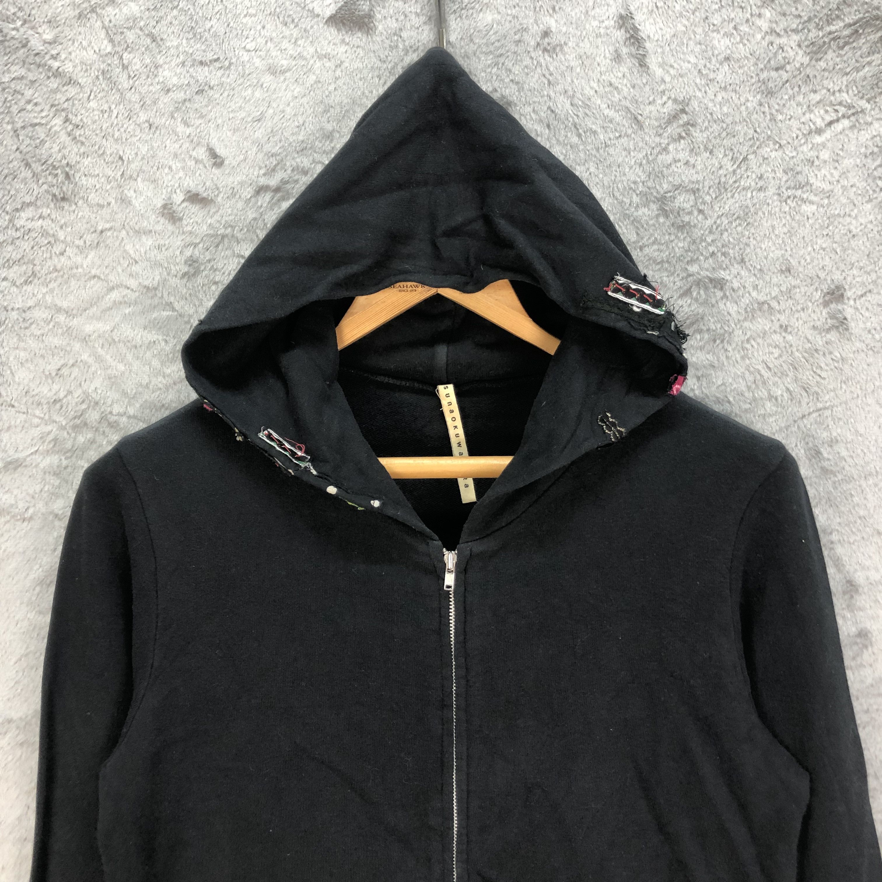 Sunao Kuwahara RARE❗❗ SUNAO KUWAHARA NICE DESIGN ZIPPER HOODIES #5174-177 Size M / US 6-8 / IT 42-44 - 2 Thumbnail