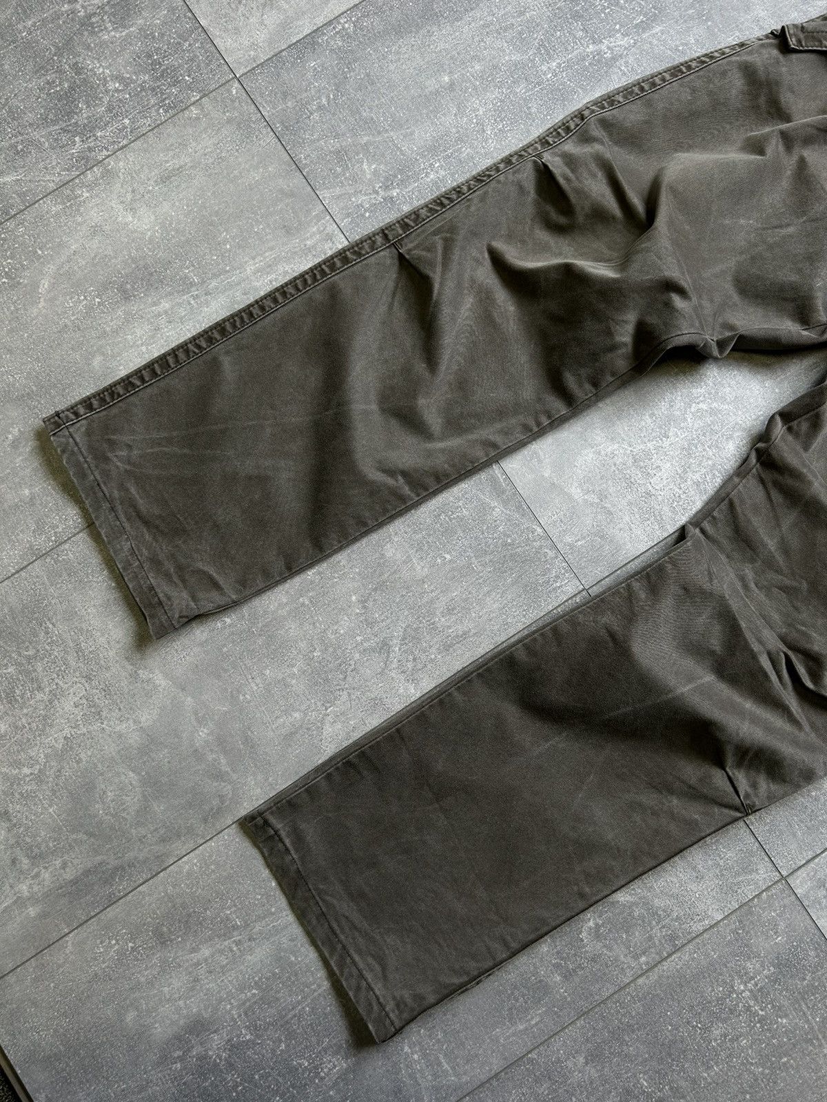 Calvin Klein × Vintage Mens Vintage Calvin Klein Cargo Pants brown y2k streetwear Size US 32 / EU 48 - 21 Thumbnail