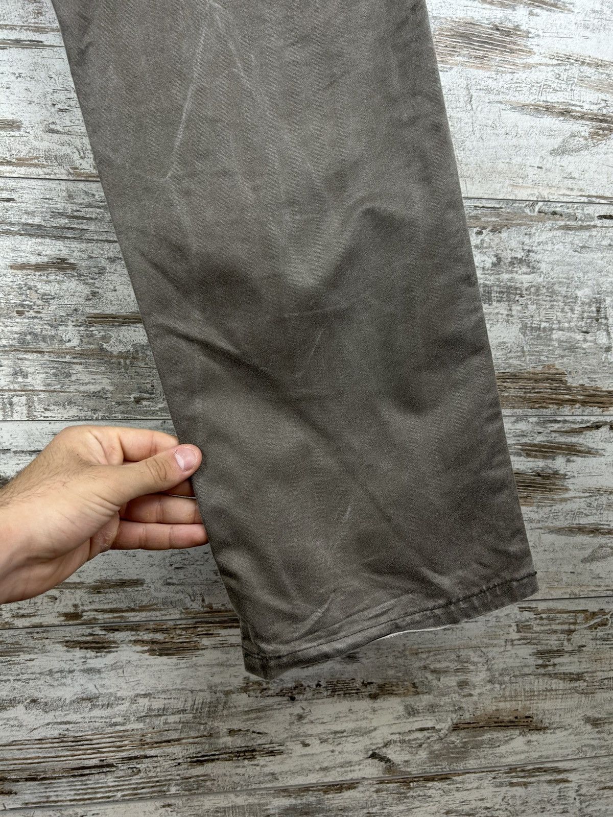Calvin Klein × Vintage Mens Vintage Calvin Klein Cargo Pants brown y2k streetwear Size US 32 / EU 48 - 13 Thumbnail