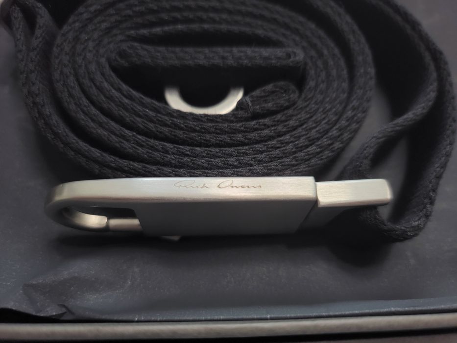 rick owens belt