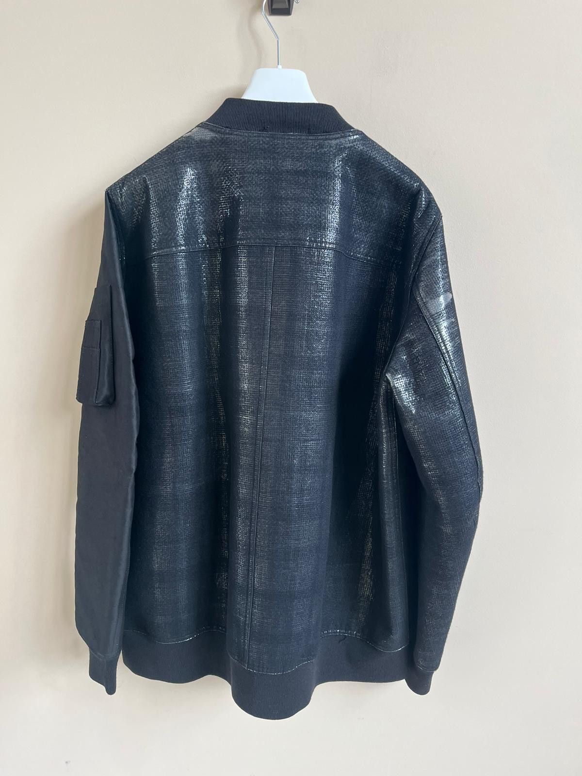 Rick Owens Heavy Flight Bomber Jacket in Black Size US XL / EU 56 / 4 - 13 Thumbnail
