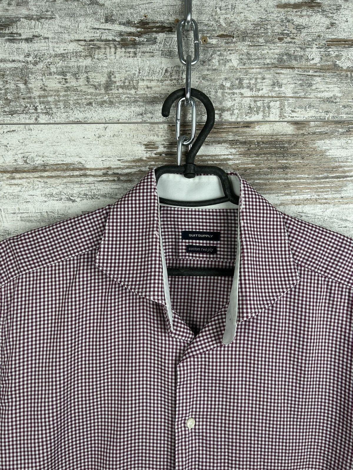 Suitsupply Mens Vintage Suitsupply Shirt button up Luxury Size US L / EU 52-54 / 3 - 2 Thumbnail