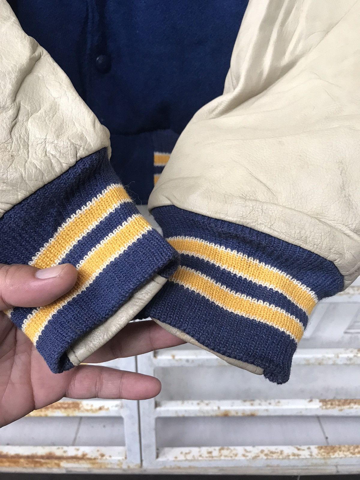 Golden Bear Vintage USA Designer GOLDEN BEAR G Rare Varsity Jacket Size US S / EU 44-46 / 1 - 7 Thumbnail