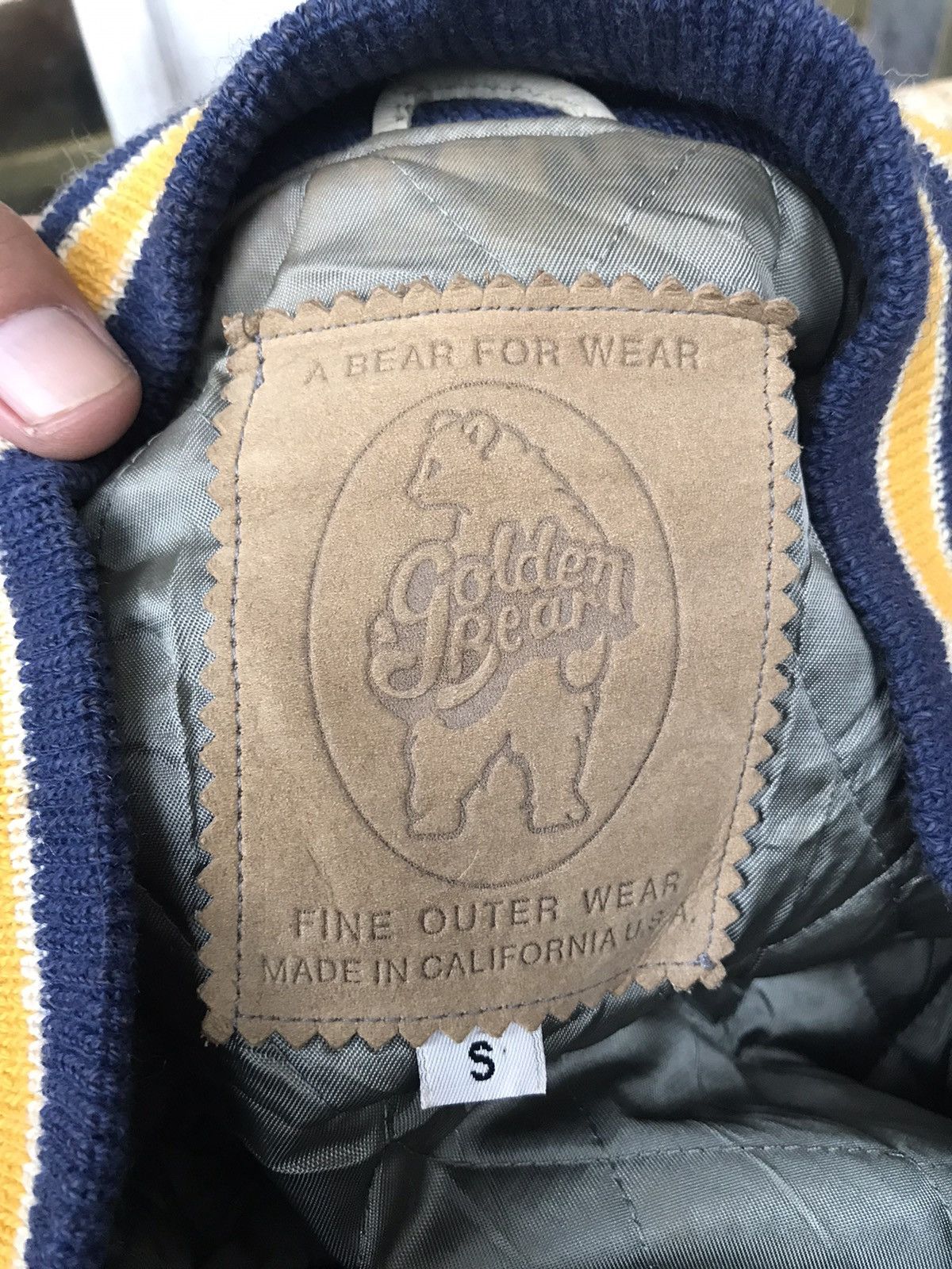 Golden Bear Vintage USA Designer GOLDEN BEAR G Rare Varsity Jacket Size US S / EU 44-46 / 1 - 10 Thumbnail