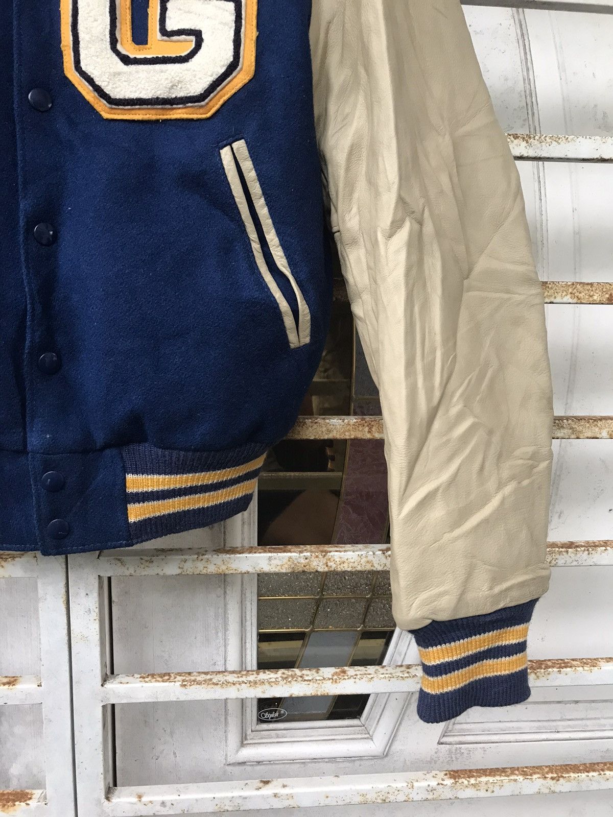 Golden Bear Vintage USA Designer GOLDEN BEAR G Rare Varsity Jacket Size US S / EU 44-46 / 1 - 5 Thumbnail