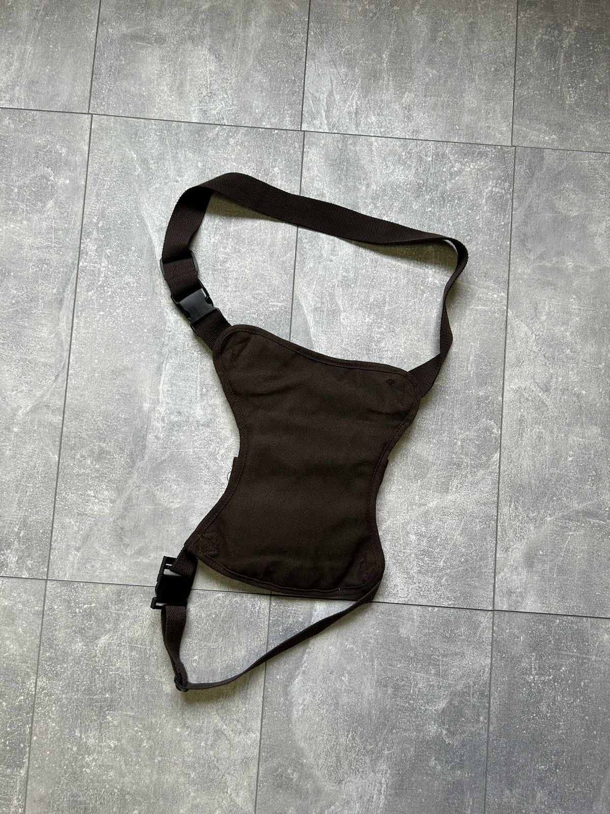 Japanese Brand × Vintage Vintage brown Sling bag y2k streetwear Japanese brand rare Size ONE SIZE - 5 Thumbnail
