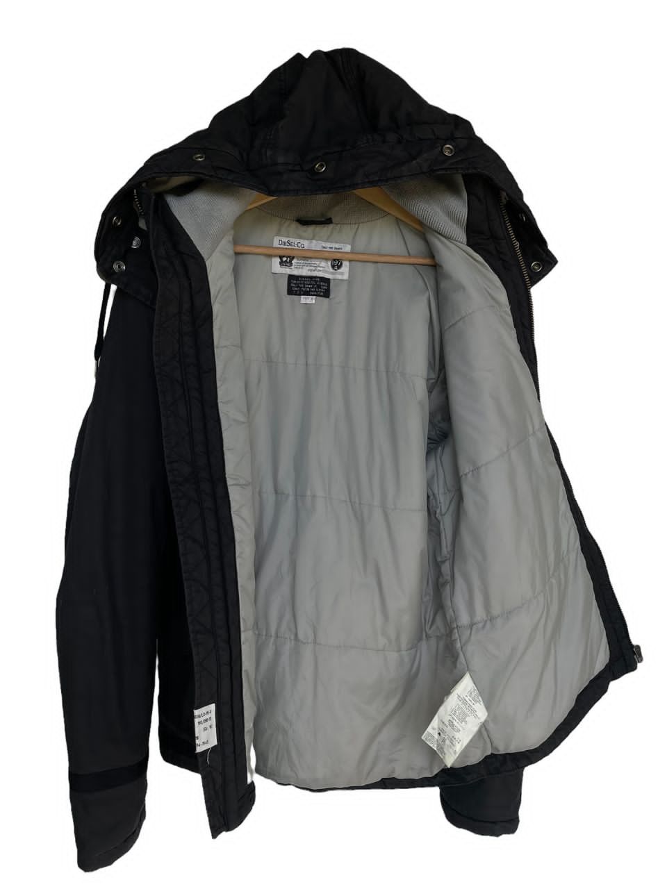 Diesel Vintage Diesel Puffer Military Style Hoodie Jacket Size US L / EU 52-54 / 3 - 8 Thumbnail