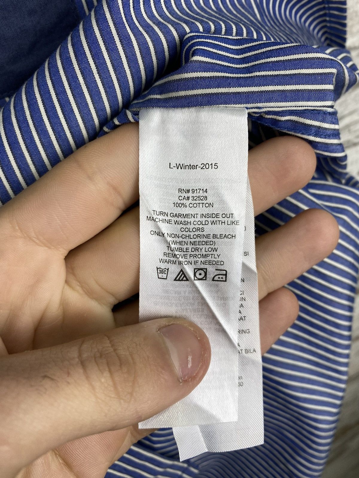 Armani Exchange × Emporio Armani Mens Armani Exchange Shirt button up Luxury Size US L / EU 52-54 / 3 - 8 Thumbnail