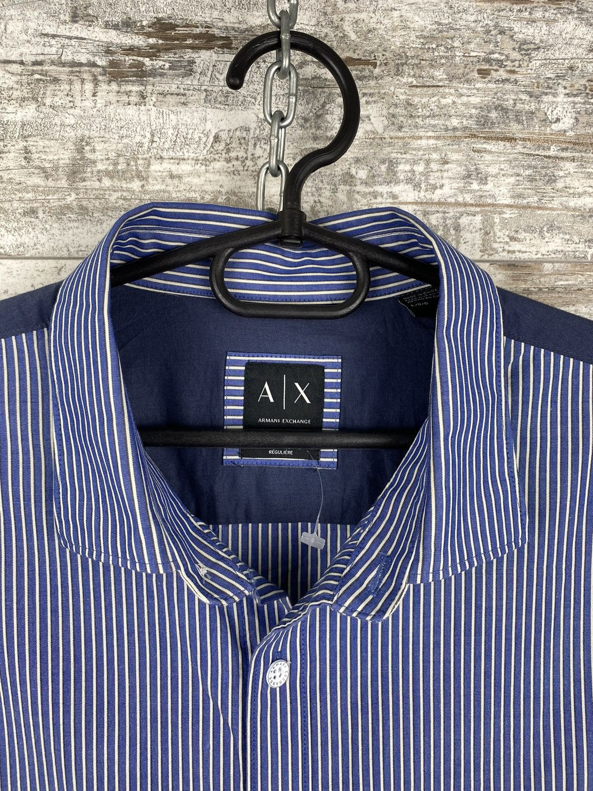 Armani Exchange × Emporio Armani Mens Armani Exchange Shirt button up Luxury Size US L / EU 52-54 / 3 - 2 Thumbnail
