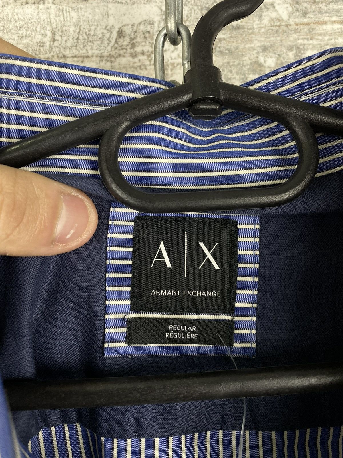 Armani Exchange × Emporio Armani Mens Armani Exchange Shirt button up Luxury Size US L / EU 52-54 / 3 - 6 Thumbnail
