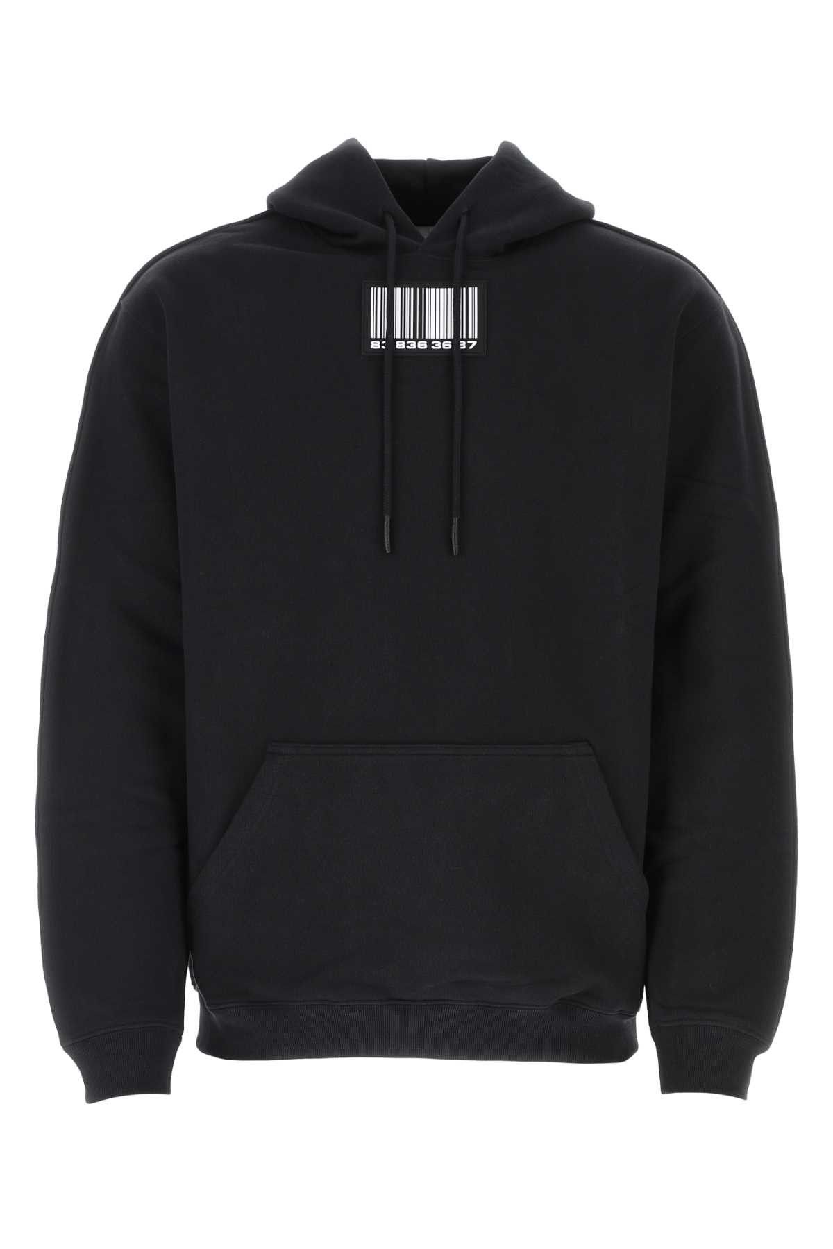 スウェット・トレーナー VTMNTS White Cotton Blend Oversize Sweatshirt Vtmnts Cotton blend hoodie - White - Men