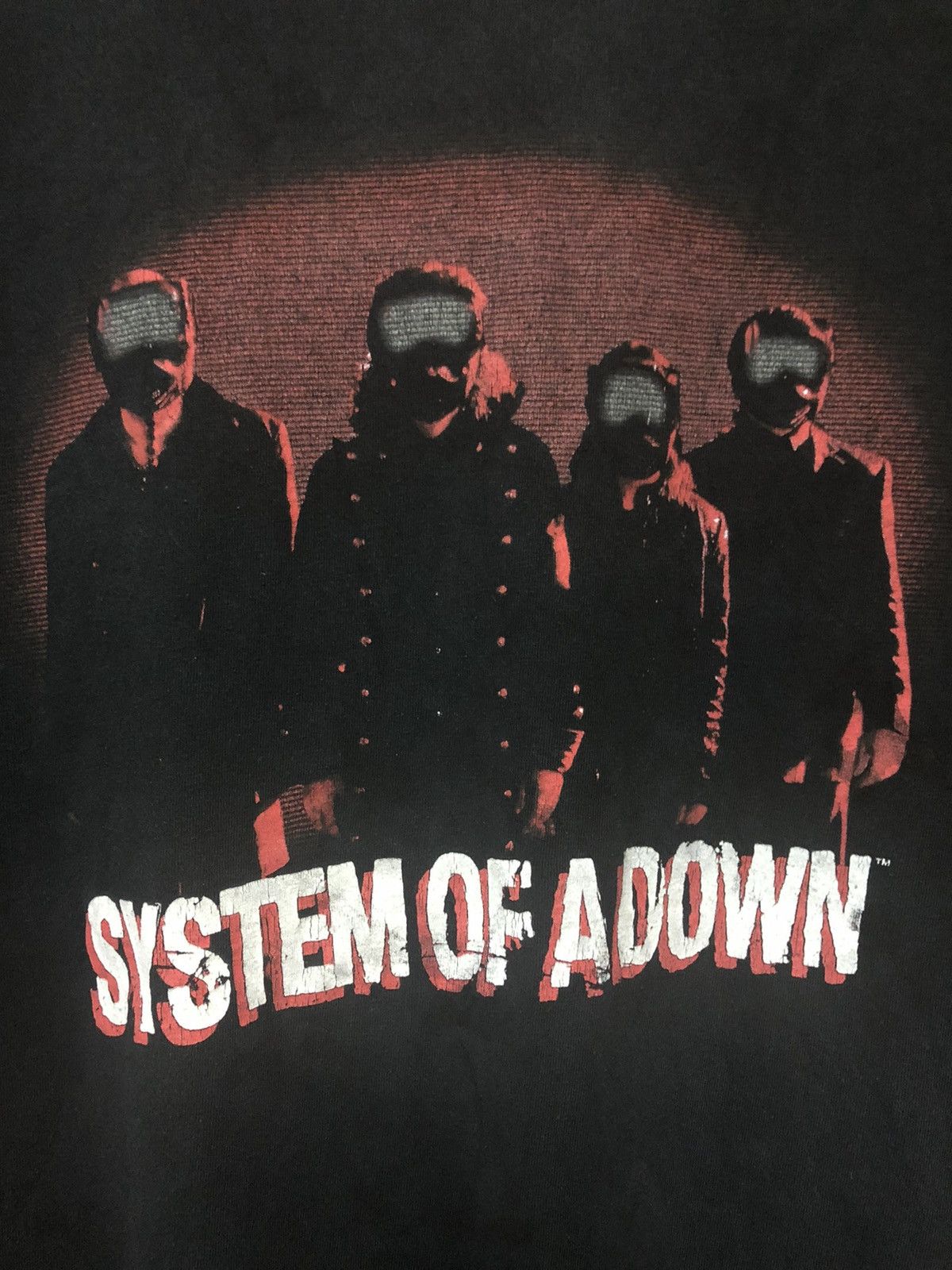 Band Tees × Vintage Vintage System Of A Down SOAD Heavy Metal Band Rare Shirt Size US XL / EU 56 / 4 - 2 Thumbnail