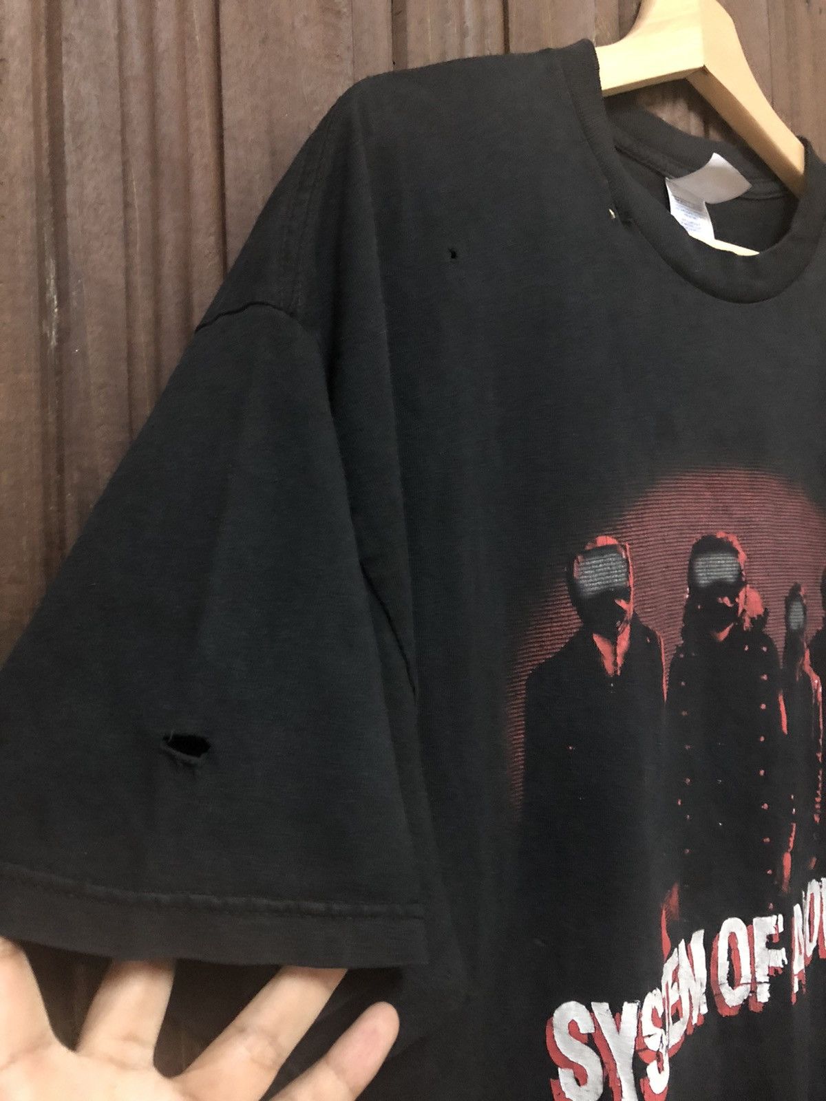 Band Tees × Vintage Vintage System Of A Down SOAD Heavy Metal Band Rare Shirt Size US XL / EU 56 / 4 - 5 Thumbnail