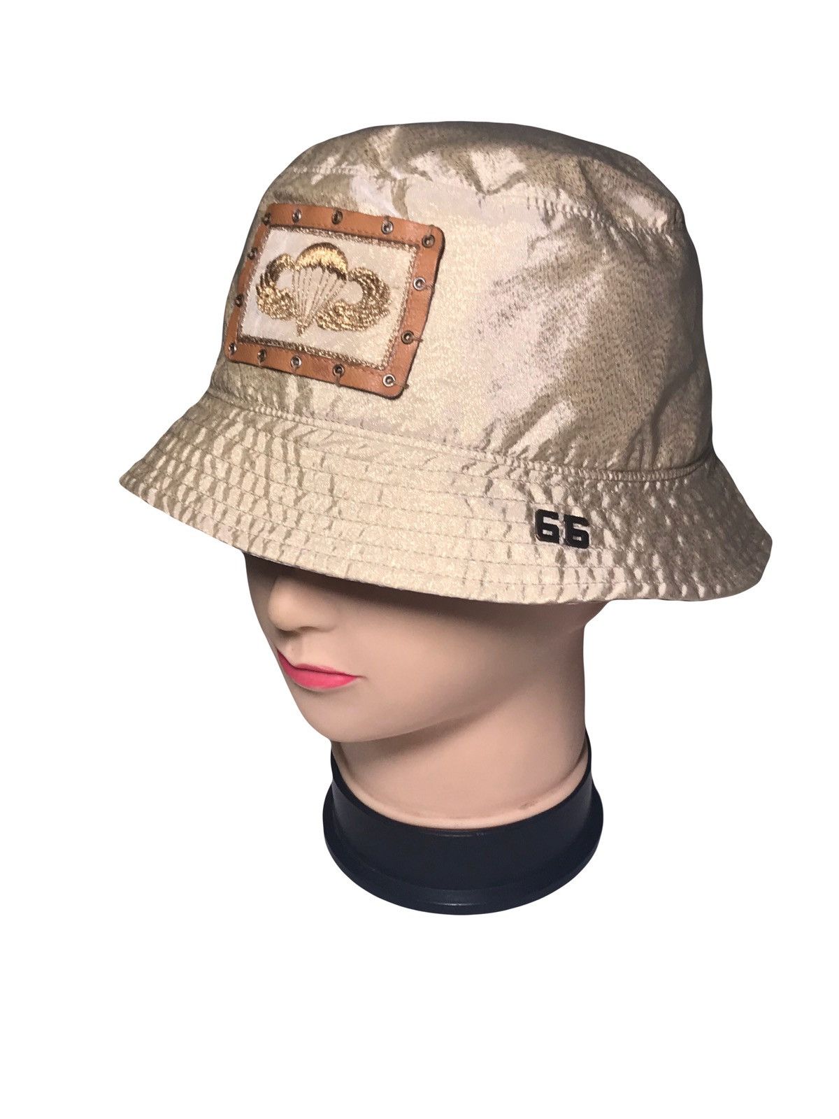 Hat Club Vintage Panama Ermanno Scervino Hat Army USA Size ONE SIZE - 1 Thumbnail
