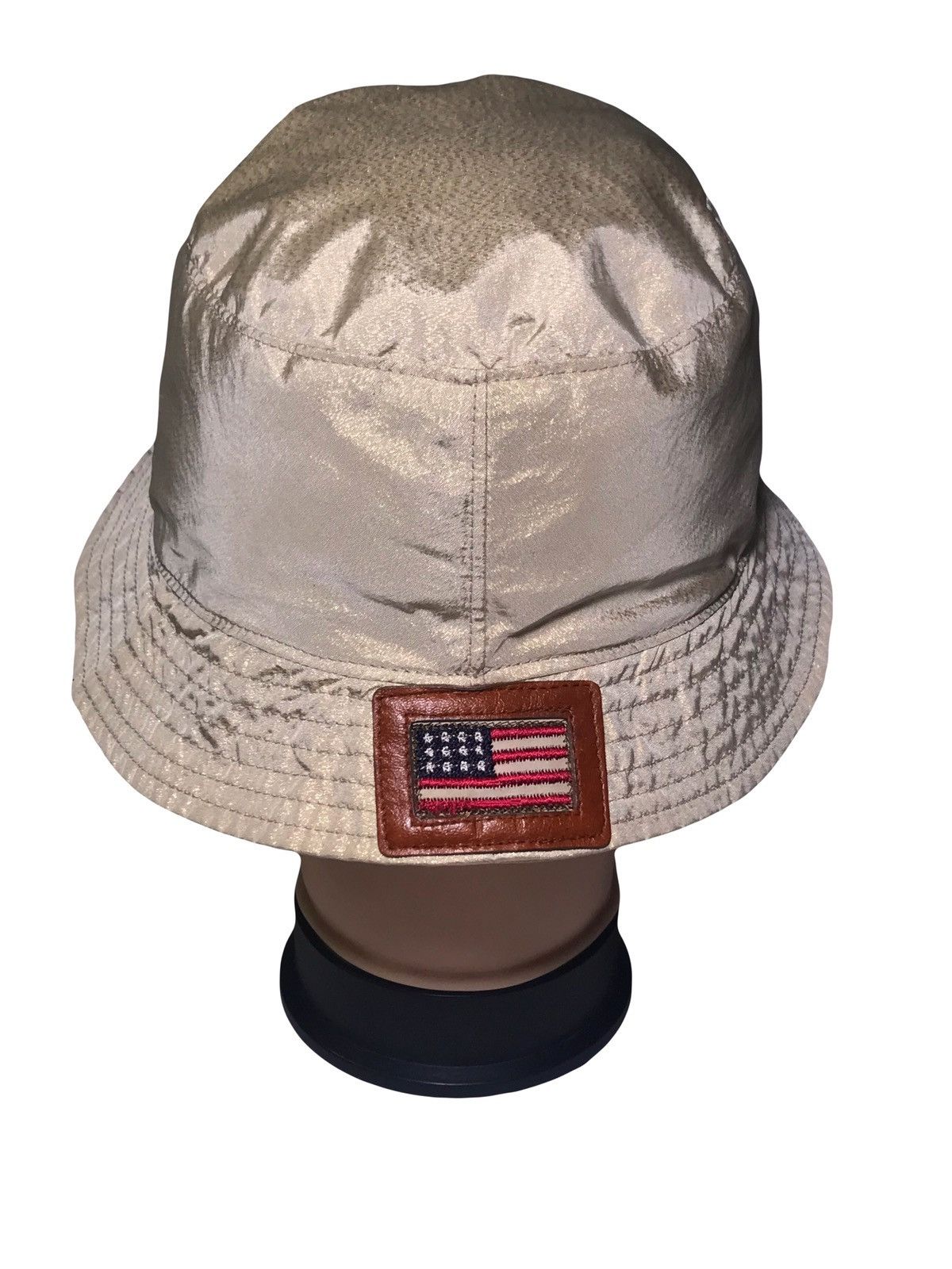 Hat Club Vintage Panama Ermanno Scervino Hat Army USA Size ONE SIZE - 4 Thumbnail