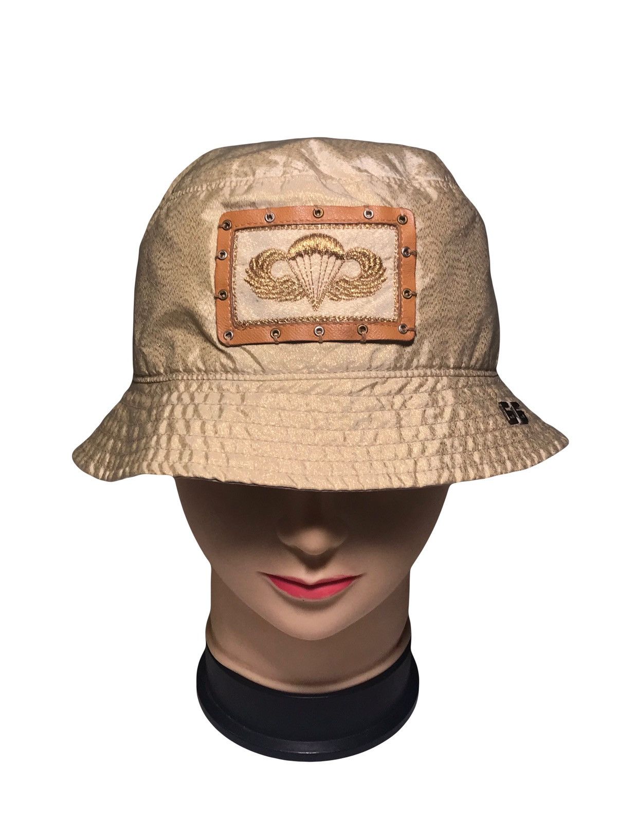 Hat Club Vintage Panama Ermanno Scervino Hat Army USA Size ONE SIZE - 2 Thumbnail