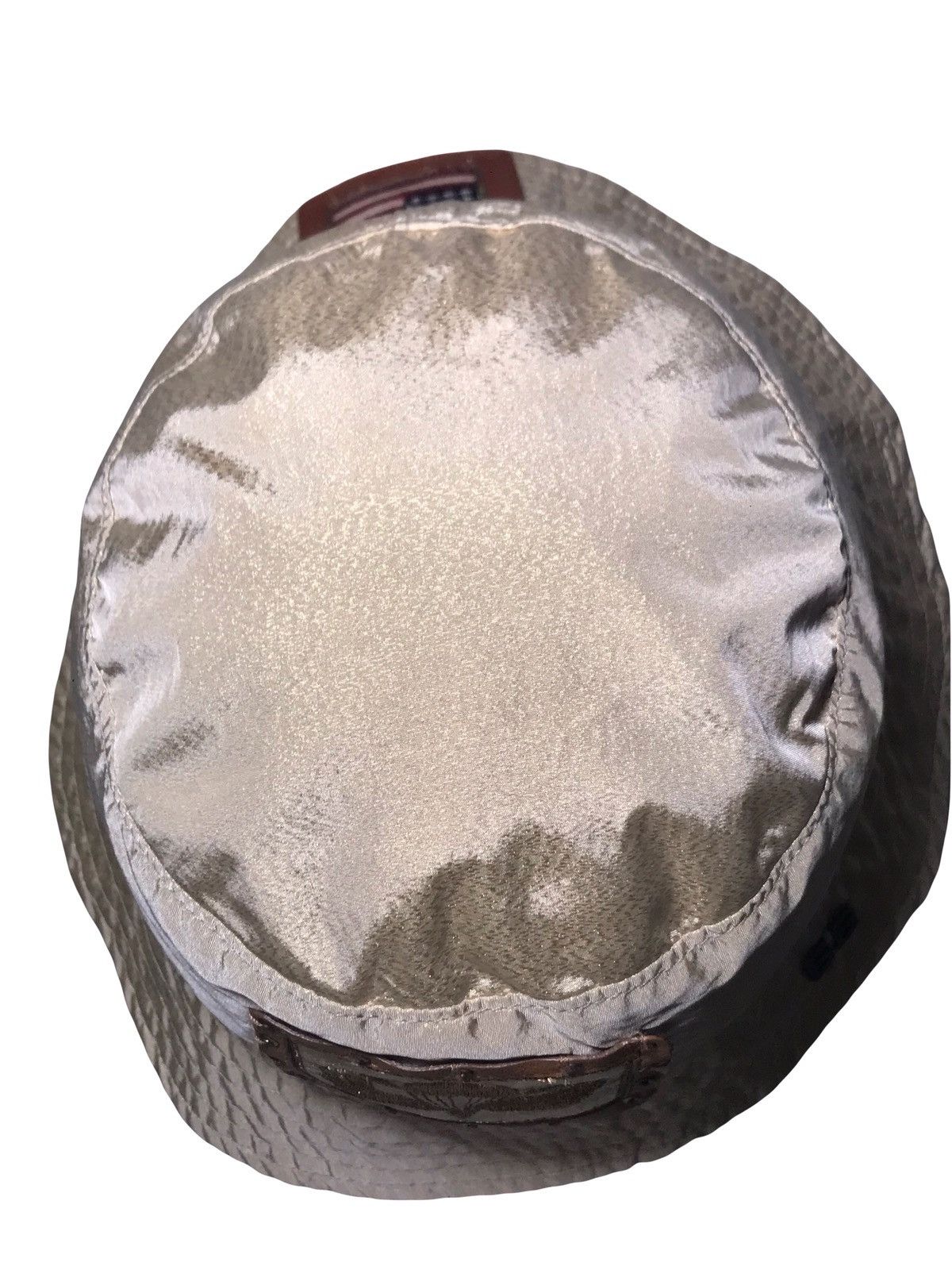 Hat Club Vintage Panama Ermanno Scervino Hat Army USA Size ONE SIZE - 6 Thumbnail