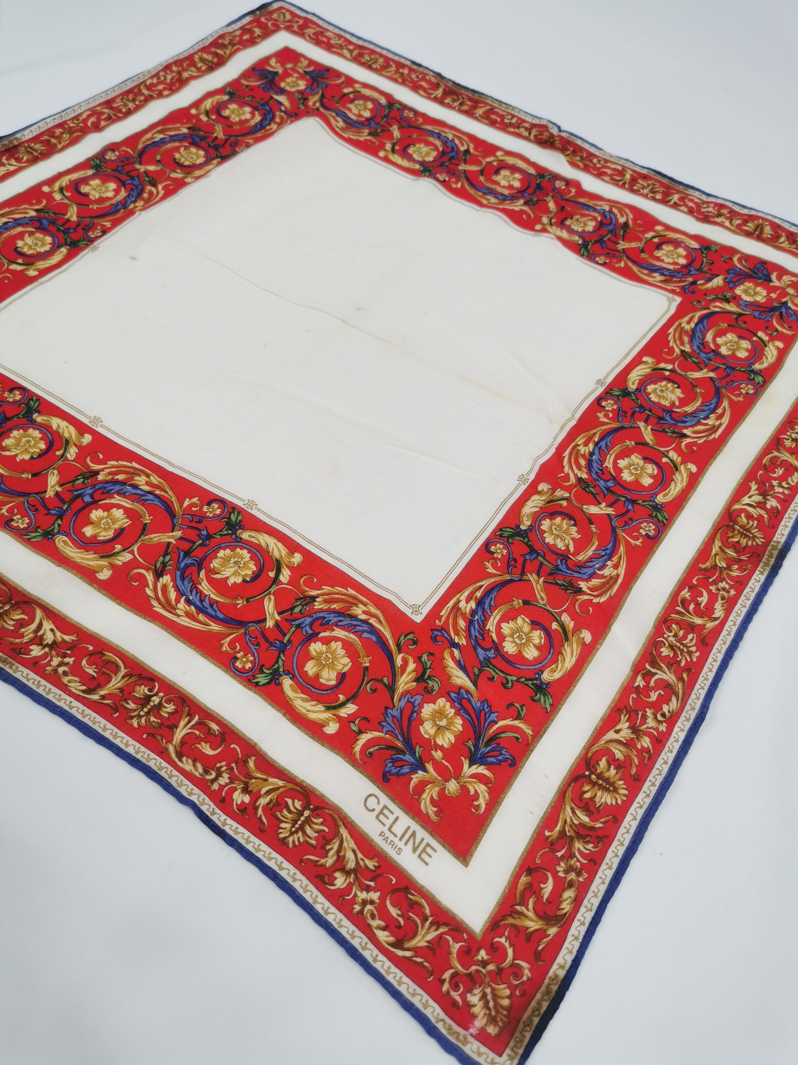 Celine × Vintage Celine handkerchief bandana neckerchief Size ONE SIZE - 3 Thumbnail