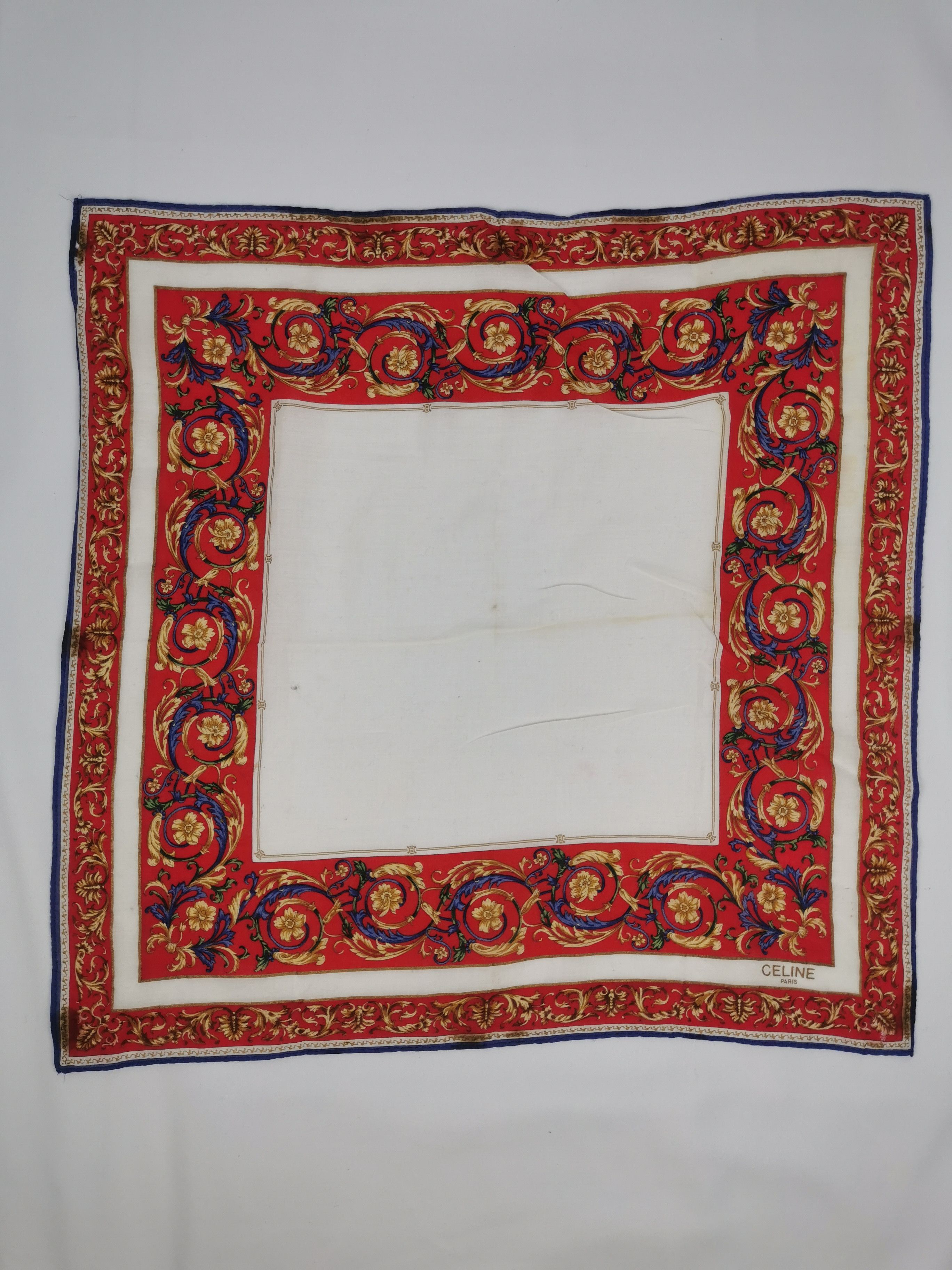 Celine × Vintage Celine handkerchief bandana neckerchief Size ONE SIZE - 2 Thumbnail