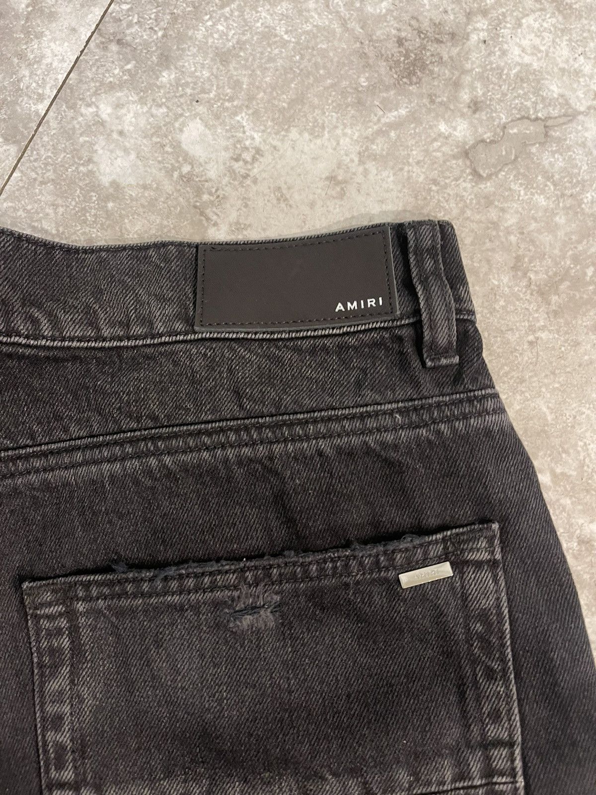 Amiri Amiri black denim cargo carpenters NEW FREE SHIPPING Size US 34 / EU 50 - 10 Thumbnail