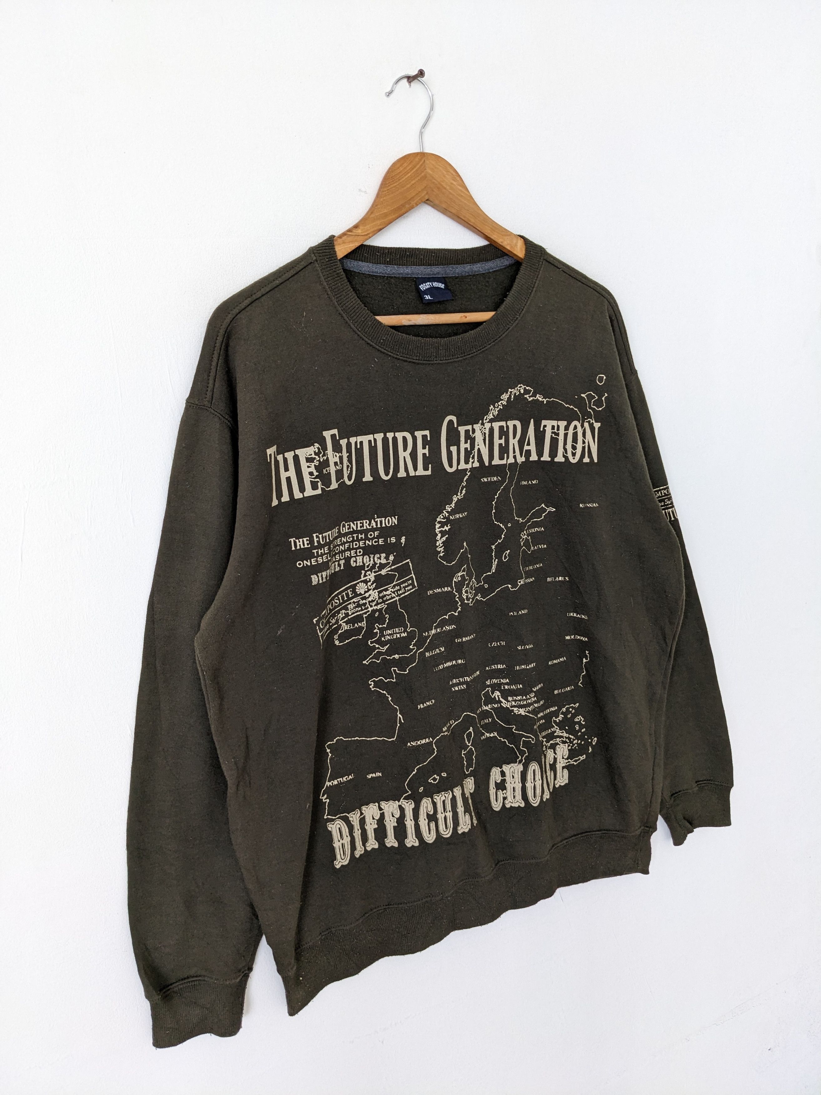 Vintage Vintage The Future Generation Sweatshirt by Fogaty House Size US L / EU 52-54 / 3 - 3 Thumbnail