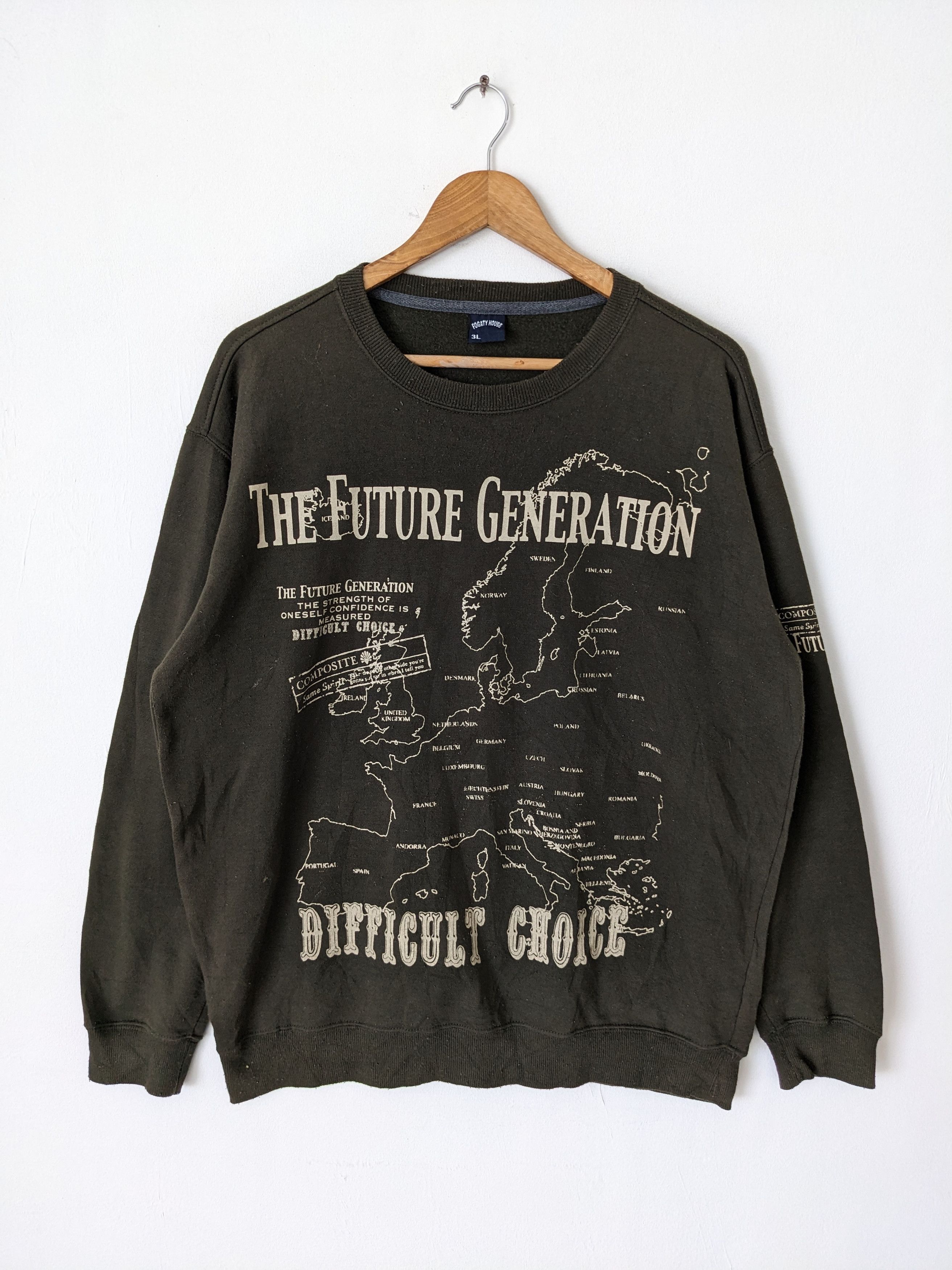 Vintage Vintage The Future Generation Sweatshirt by Fogaty House Size US L / EU 52-54 / 3 - 1 Thumbnail