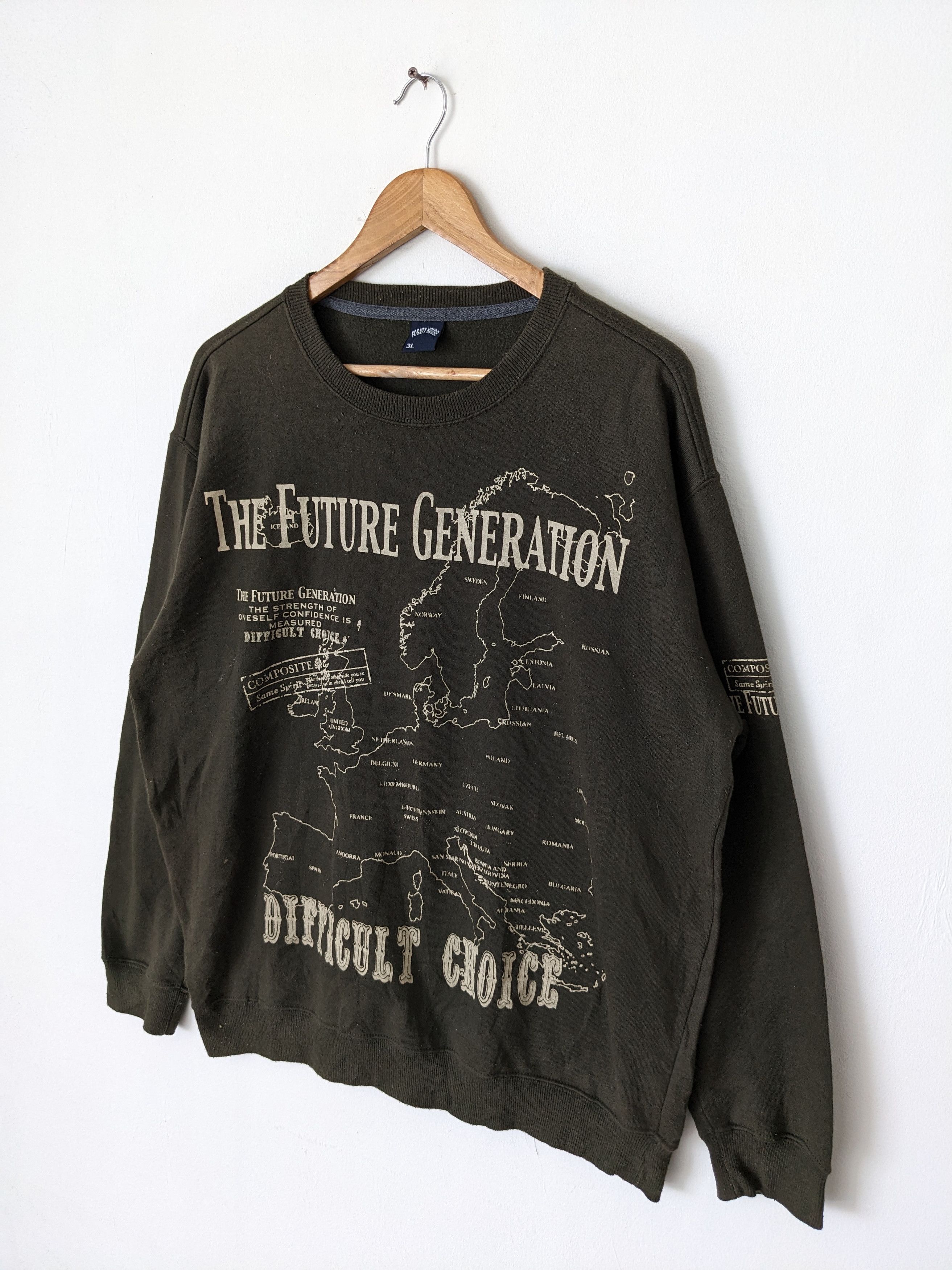 Vintage Vintage The Future Generation Sweatshirt by Fogaty House Size US L / EU 52-54 / 3 - 2 Thumbnail