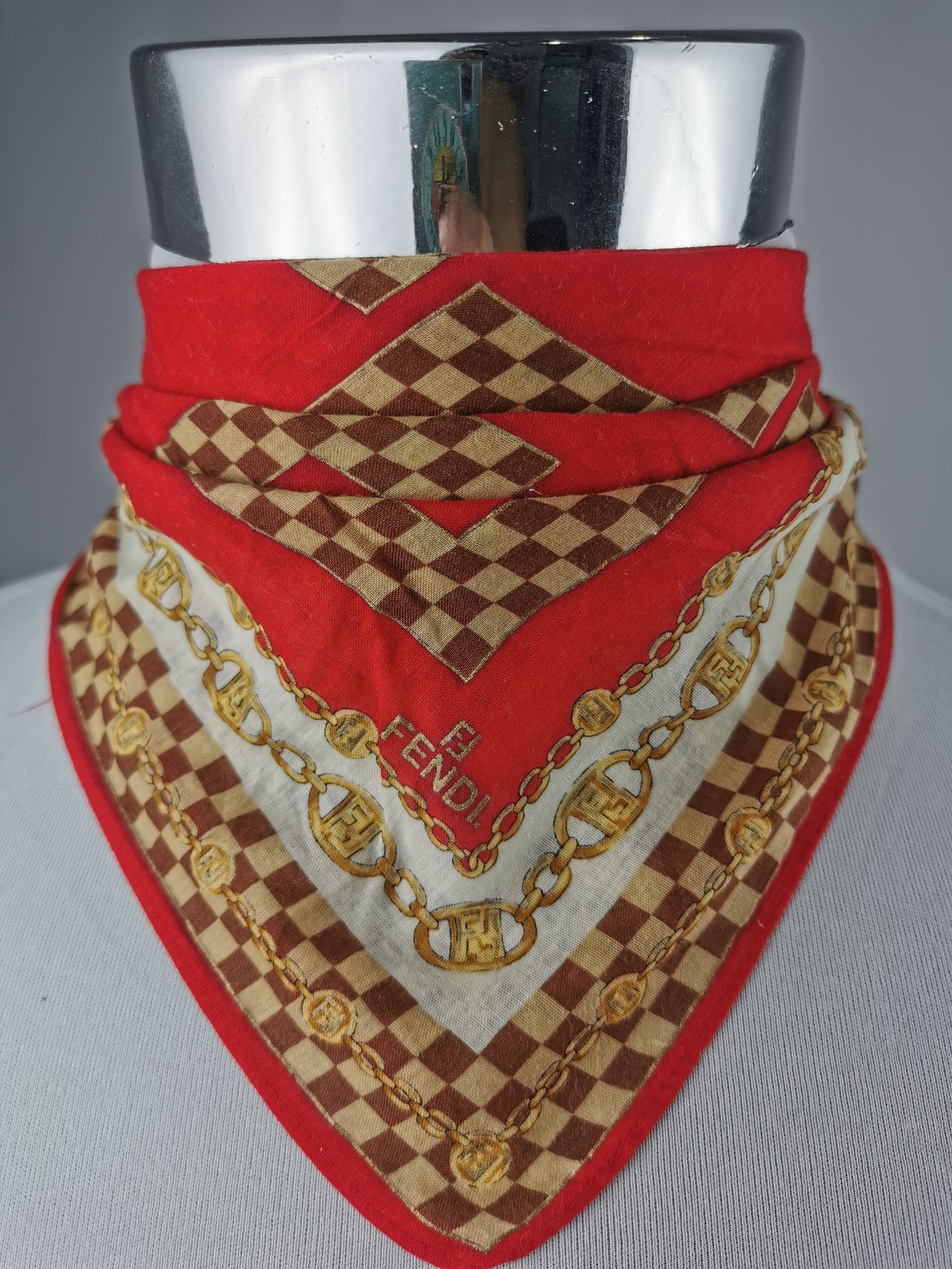 Fendi Fendi handkerchief bandana neckerchief Size ONE SIZE - 1 Thumbnail
