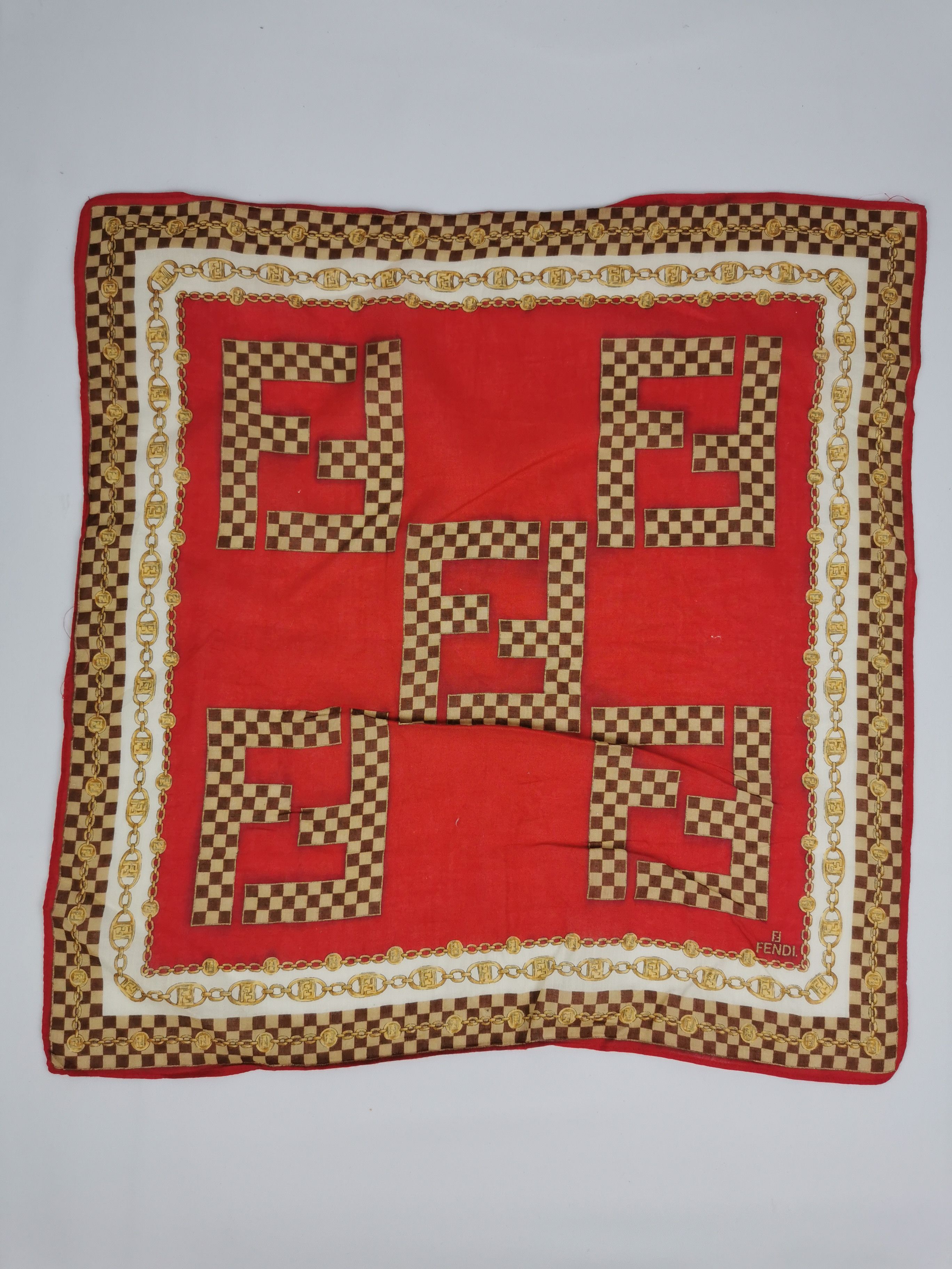 Fendi Fendi handkerchief bandana neckerchief Size ONE SIZE - 2 Thumbnail