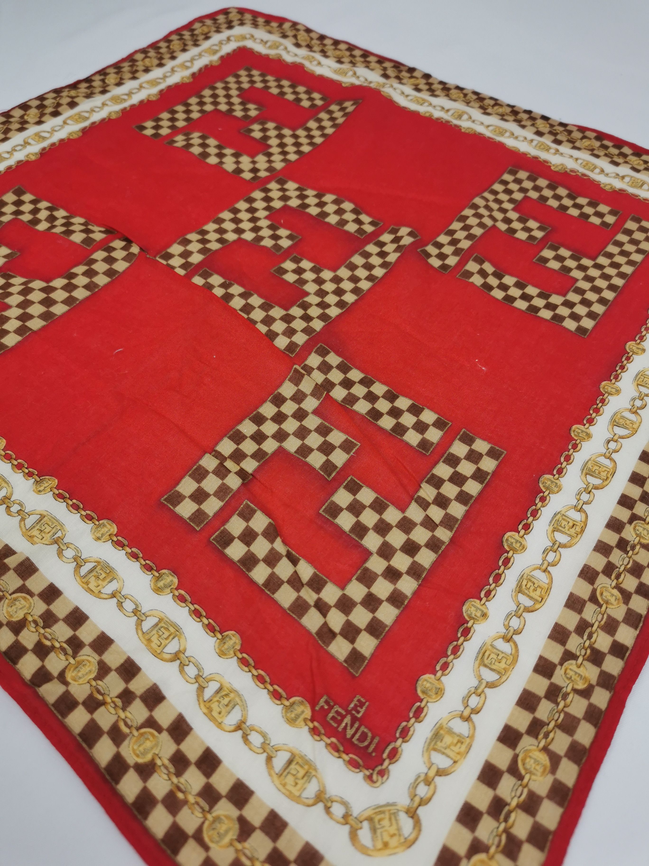 Fendi Fendi handkerchief bandana neckerchief Size ONE SIZE - 4 Thumbnail