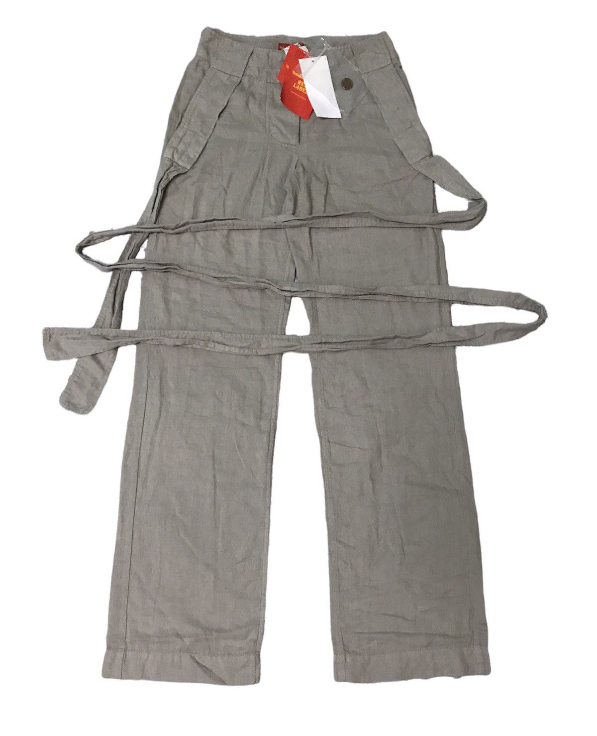 image of Seditionaries Vivienne Westwood Bondage Pants in Grey, Men's (Size 26)