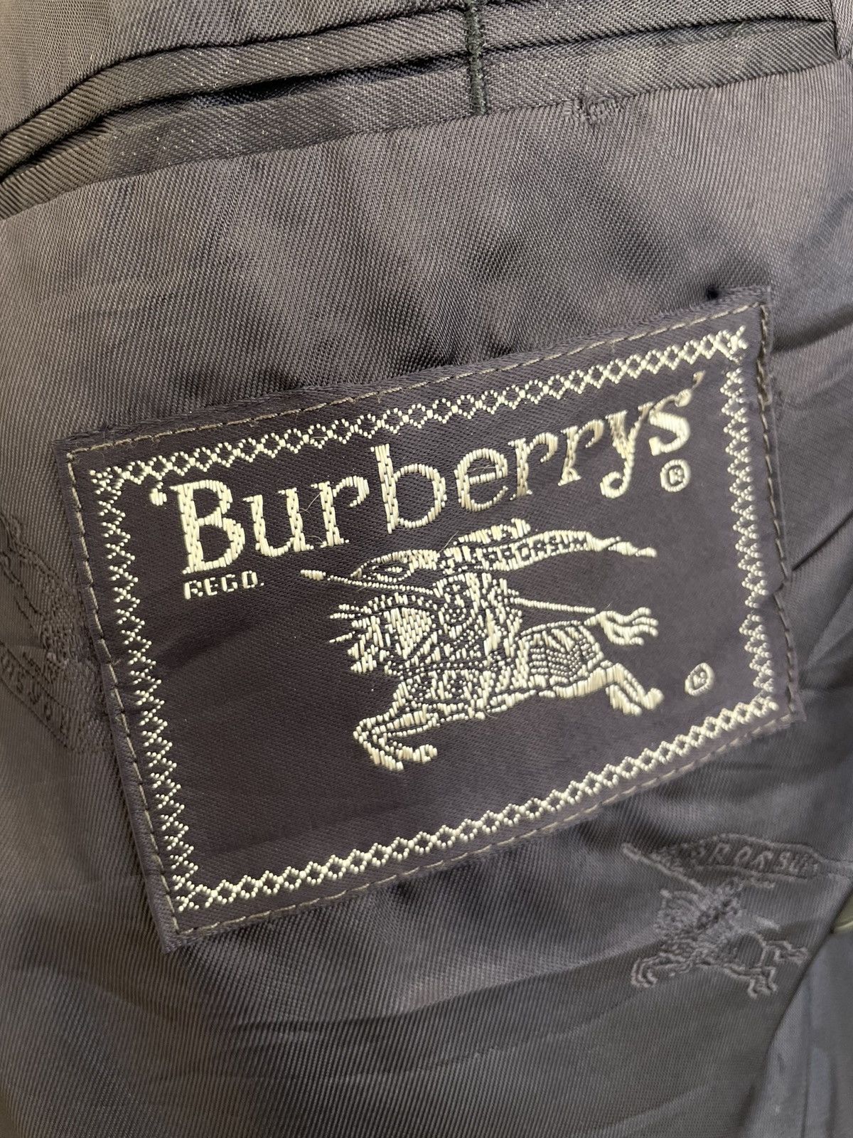 Burberry VINTAGE BURBERRY BLAZER JACKET Size US L / EU 52-54 / 3 - 6 Thumbnail