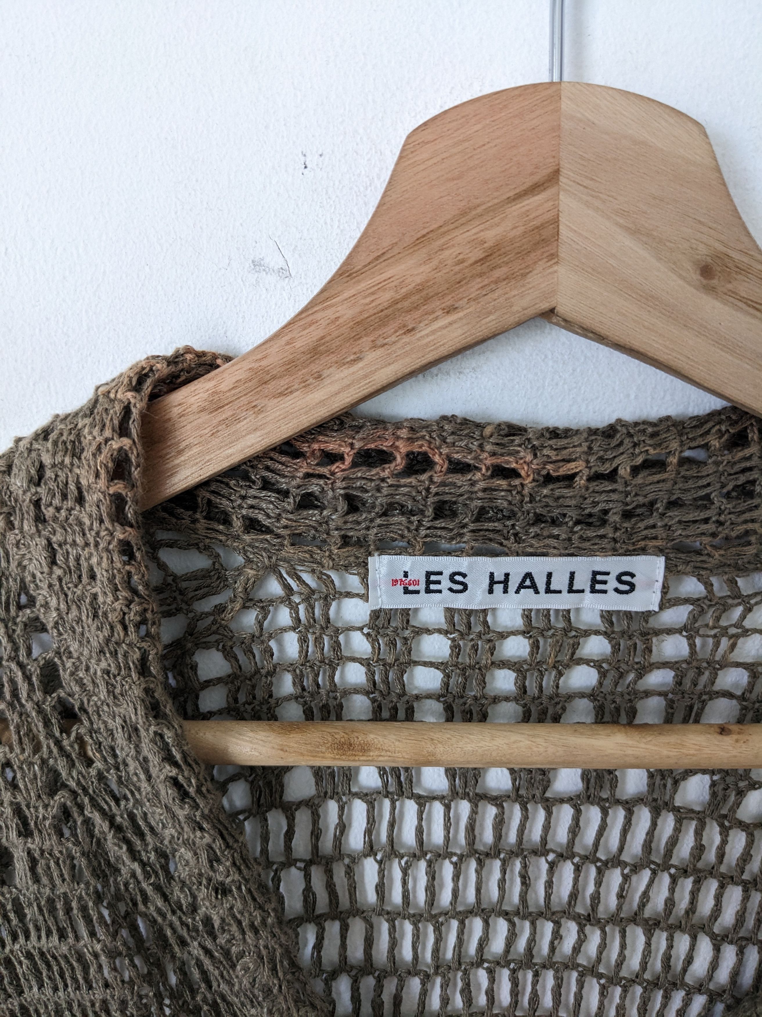 Designer × Vintage Vintage Les Halles Fishnet Cardigan Size XXS / US 00 / IT 34 - 7 Thumbnail