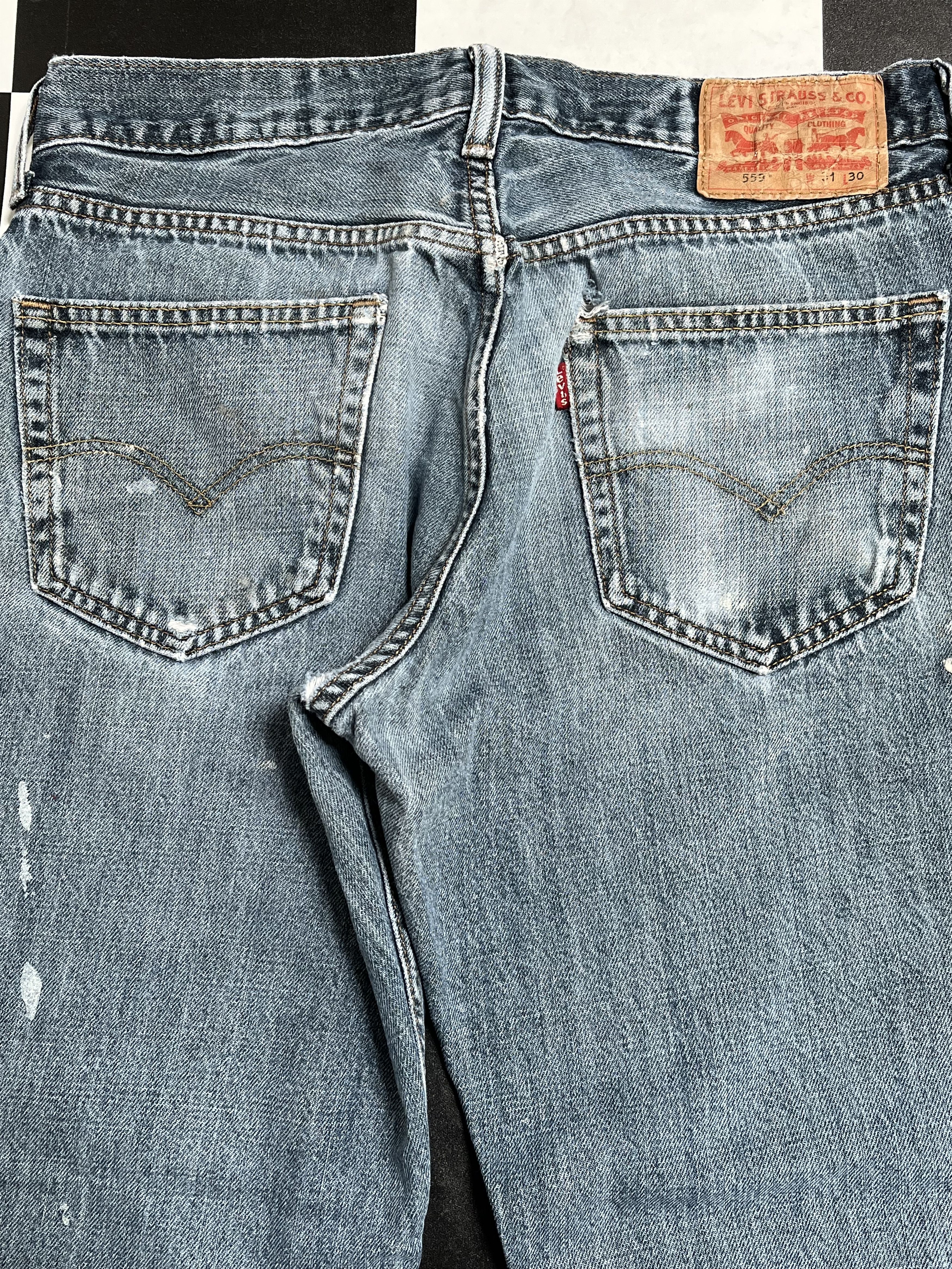 Levi's Vintage Levis 559 Distressed Jeans -L73 Size US 31 - 10 Thumbnail