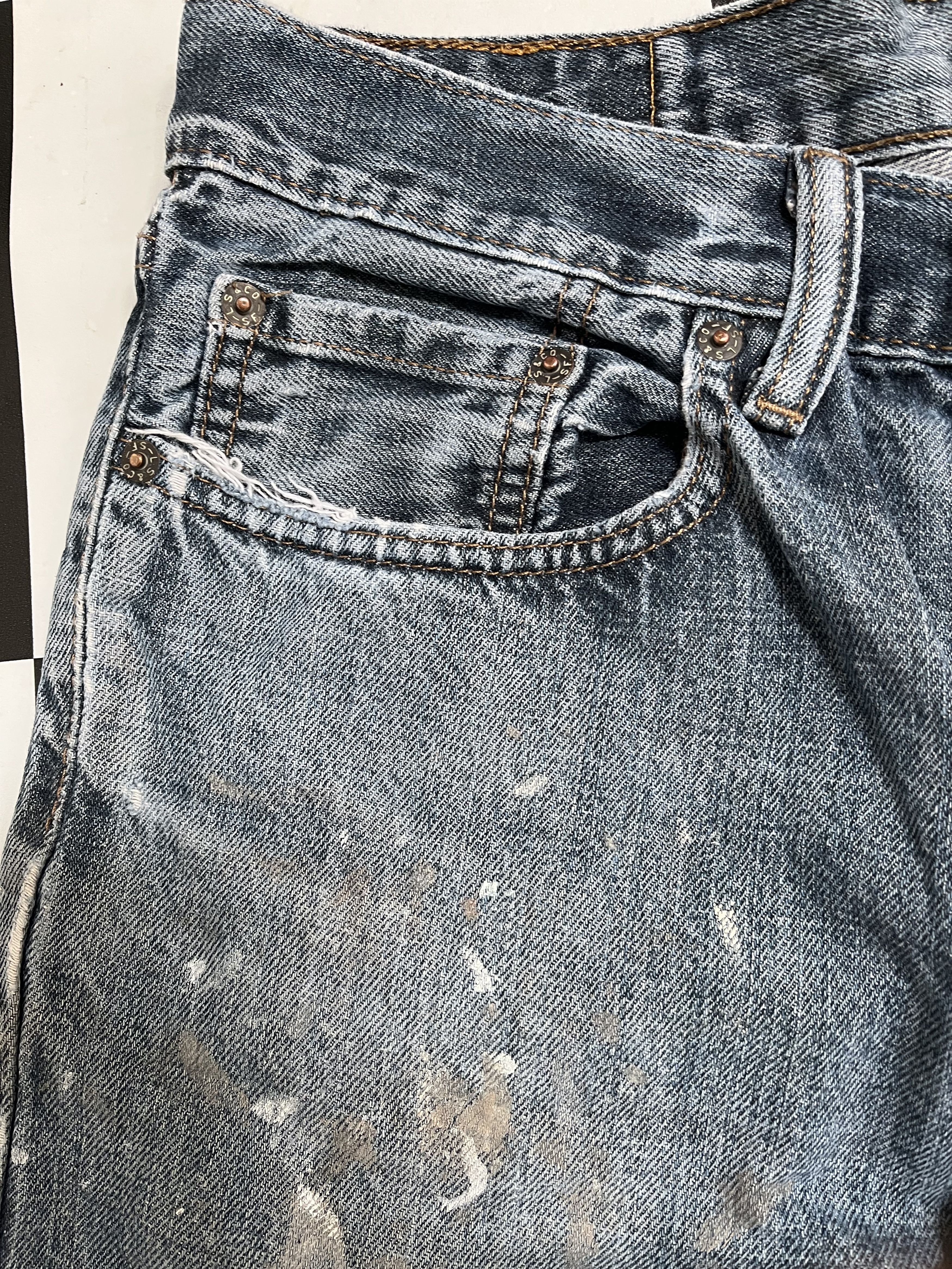 Levi's Vintage Levis 559 Distressed Jeans -L73 Size US 31 - 9 Thumbnail