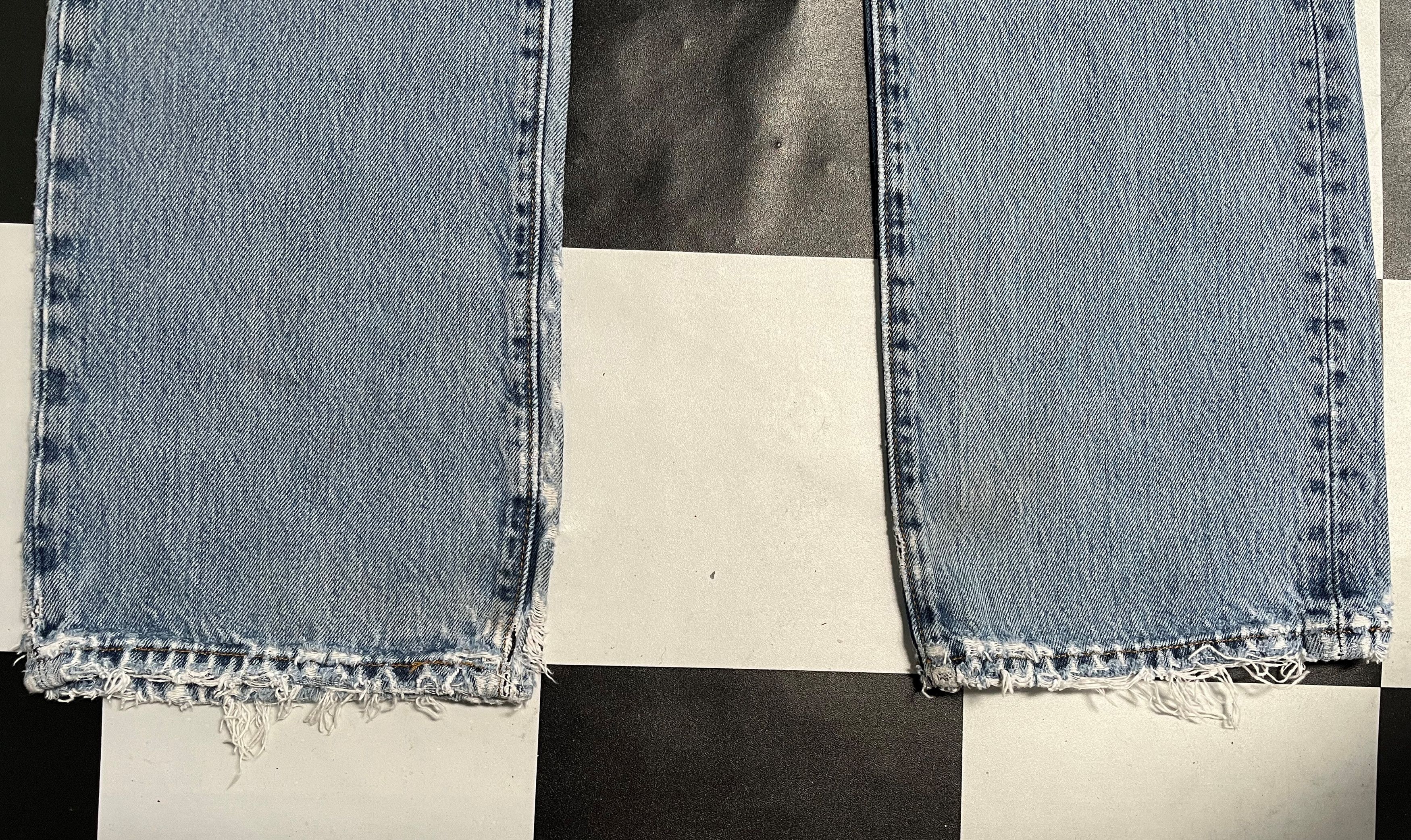 Levi's Vintage Levis 501 Jeans Distressed Denim L107 Size US 34 / EU 50 - 6 Thumbnail