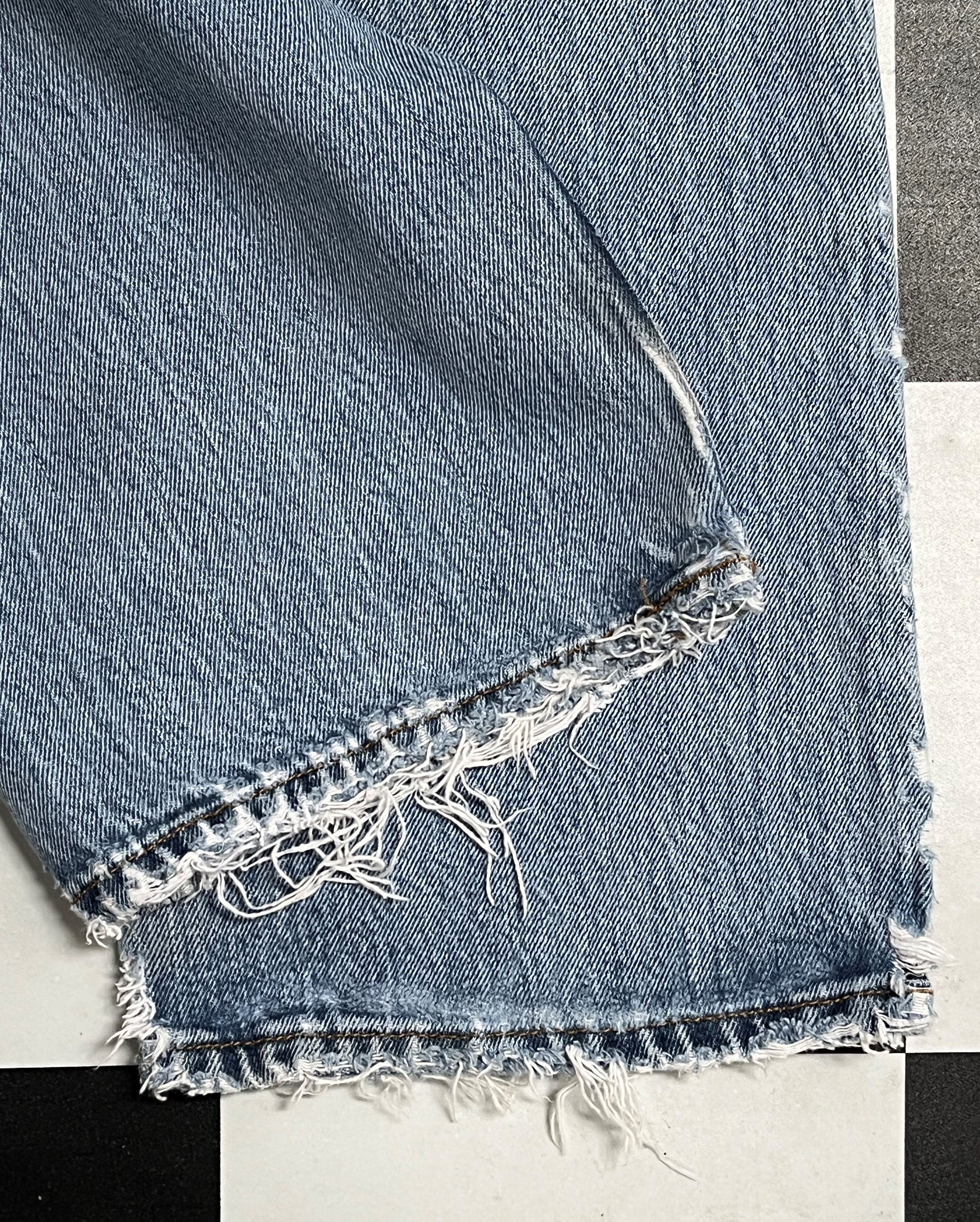 Levi's Vintage Levis 501 Jeans Distressed Denim L107 Size US 34 / EU 50 - 11 Thumbnail