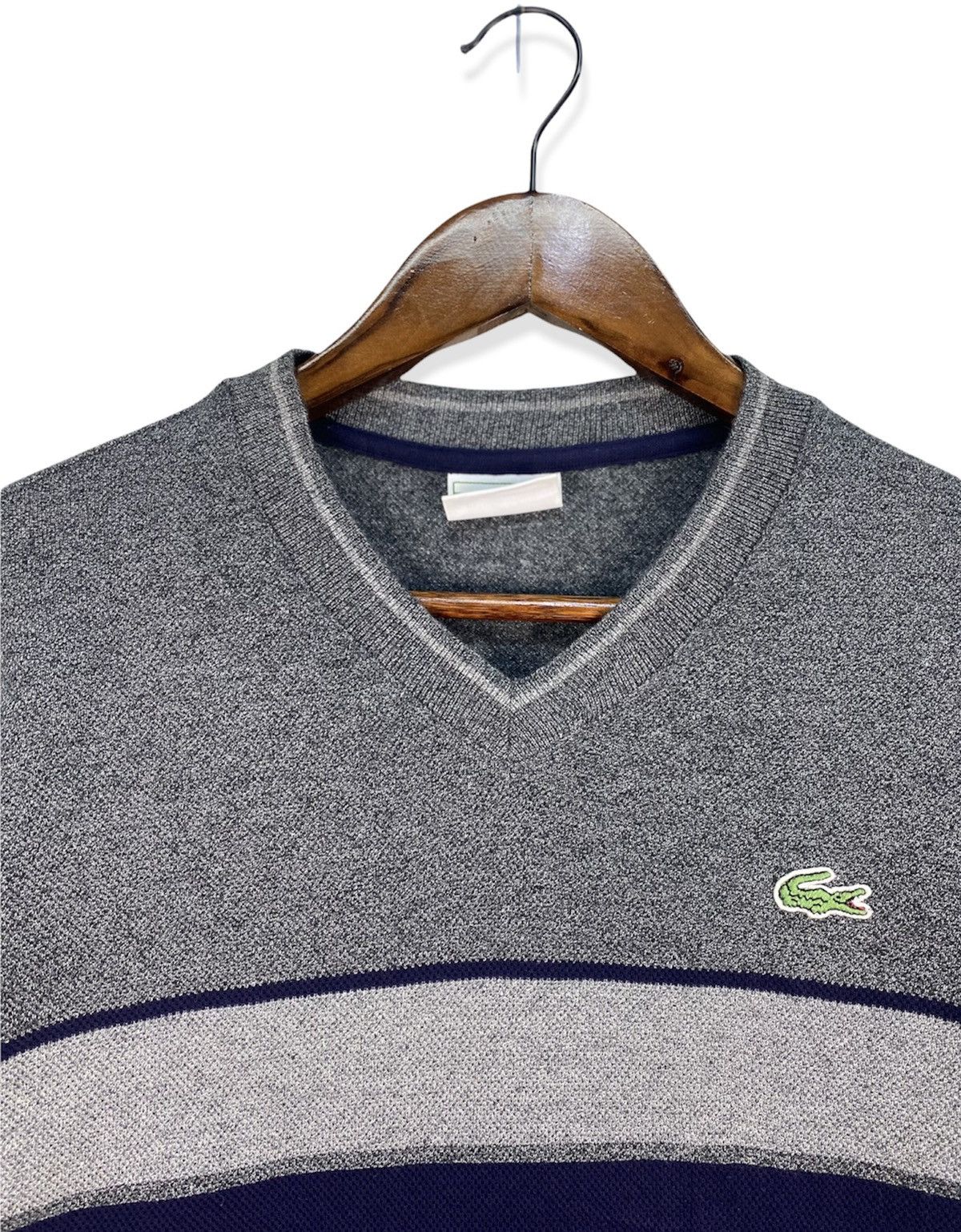 Lacoste Vintage Lacoste Sweatshirt Size US L / EU 52-54 / 3 - 2 Thumbnail