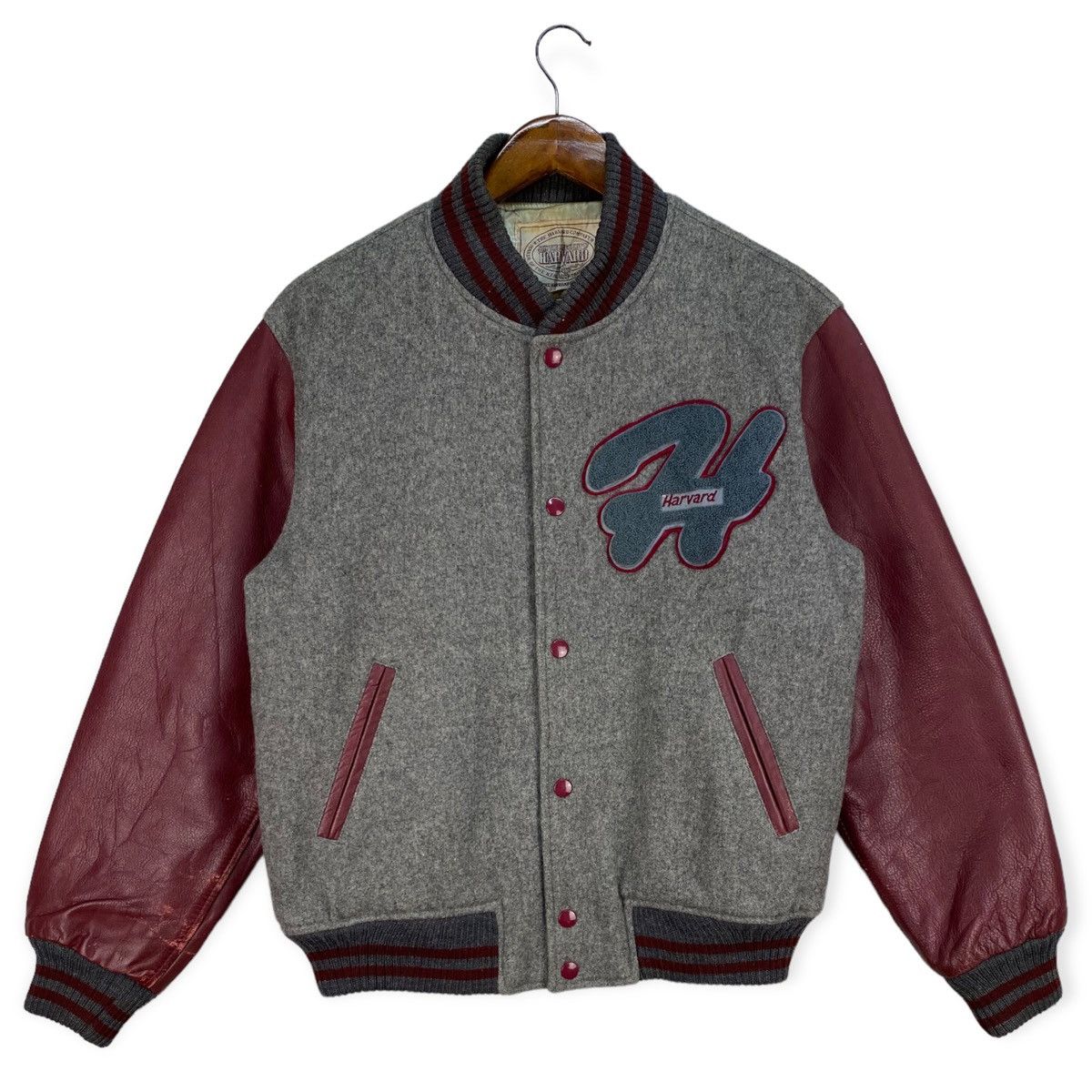 Vintage Vintage Harvard Varsity Jacket Size US S / EU 44-46 / 1 - 1 Thumbnail